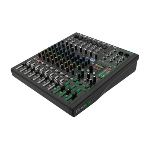 Mackie ProFX12v3+ 12-Channel Analog Mixer With Enhanced FX, USB Recording Modes and Bluetooth