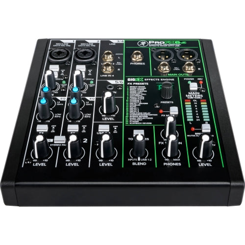 Mackie ProFX6v3 6 Channel Sound Reinforcement Mixer w/ Built-In Effects