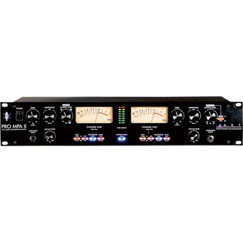 ART Pro Audio MPA II 2-Channel Tube Microphone PreAmp Mic Pre Amp PROMPAII