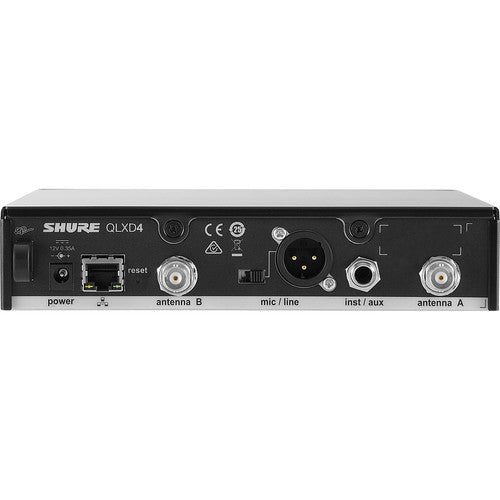 Shure QLXD14/85-G50 Wireless System with WL185 Lavalier Microphone (G50: 470 to 534 MHz)