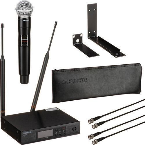 Shure QLXD24/SM58 System with QLXD2/SM58 Handheld Transmitter