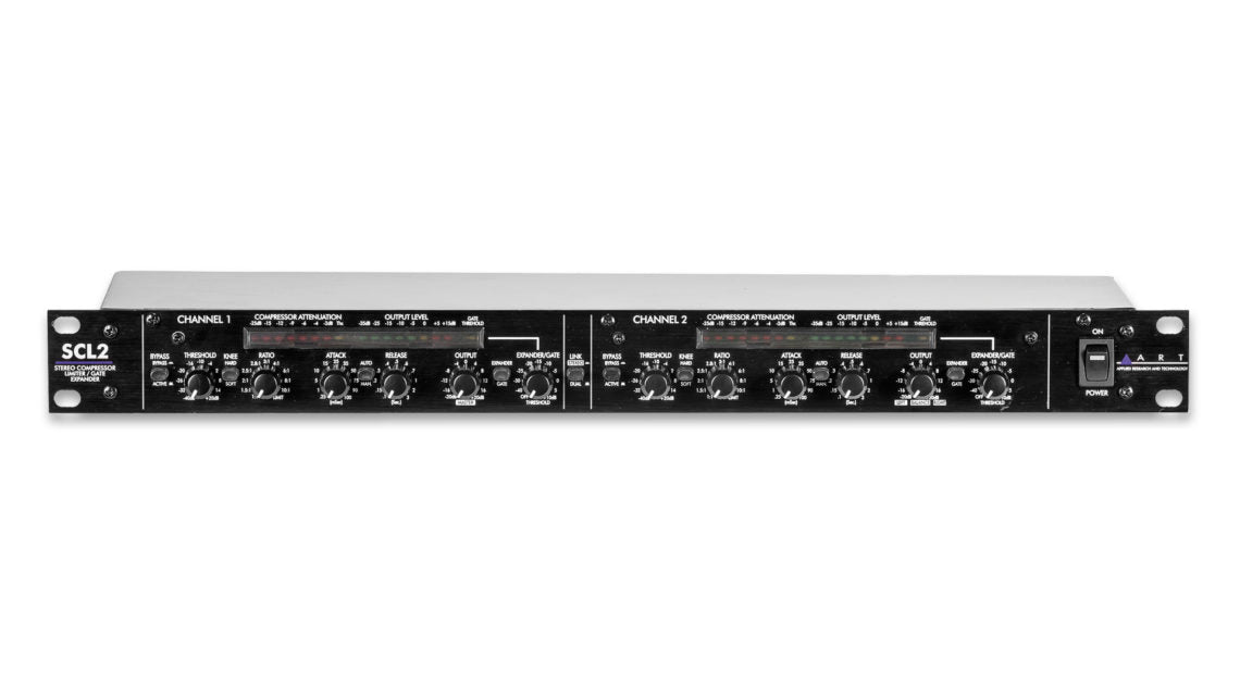 ART SCL2 Dual/Stereo Compressor/Limiter/Expander with Gate
