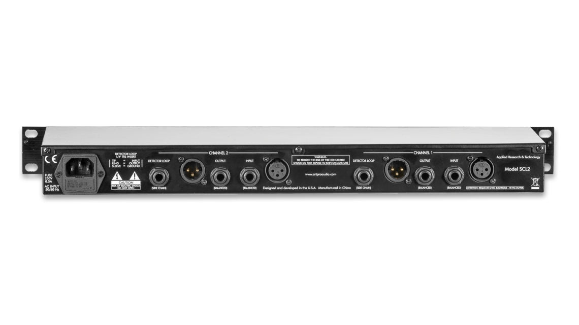 ART SCL2 Dual/Stereo Compressor/Limiter/Expander with Gate