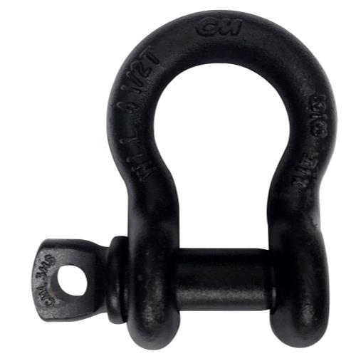 Global Truss Shackle5/8 - 5/8 Steel Shackle - Max Load 3 1/4 Tons - Black
