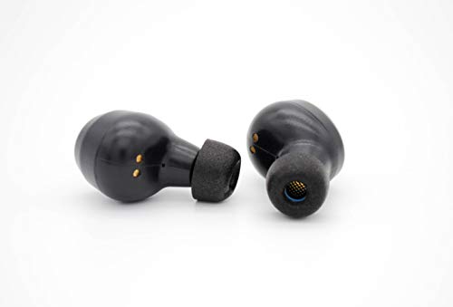 Dekoni Bulletz Replacement Earbud Tips | Memory Foam Ear Tips for Beats, JBL, Sony, and More TWS Ear Buds (Single-Medium)