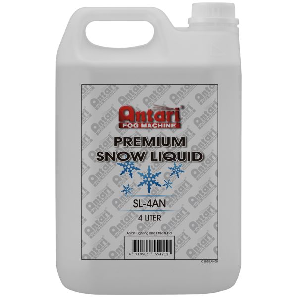 Antari SL-4AN Water-Based Standard Quick Dissipating Snow Fluid