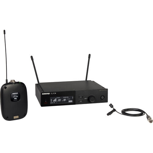 Shure SLXD14/93-H55 Wireless System with SLXD1 Bodypack Transmitter and WL93 Lavalier Microphone
