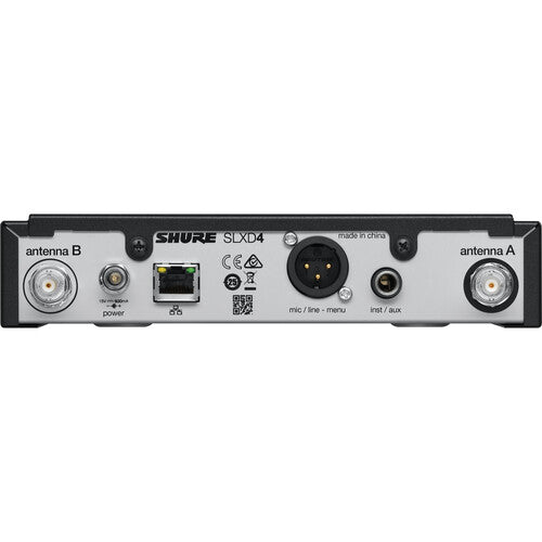 Shure SLXD14/93-H55 Wireless System with SLXD1 Bodypack Transmitter and WL93 Lavalier Microphone