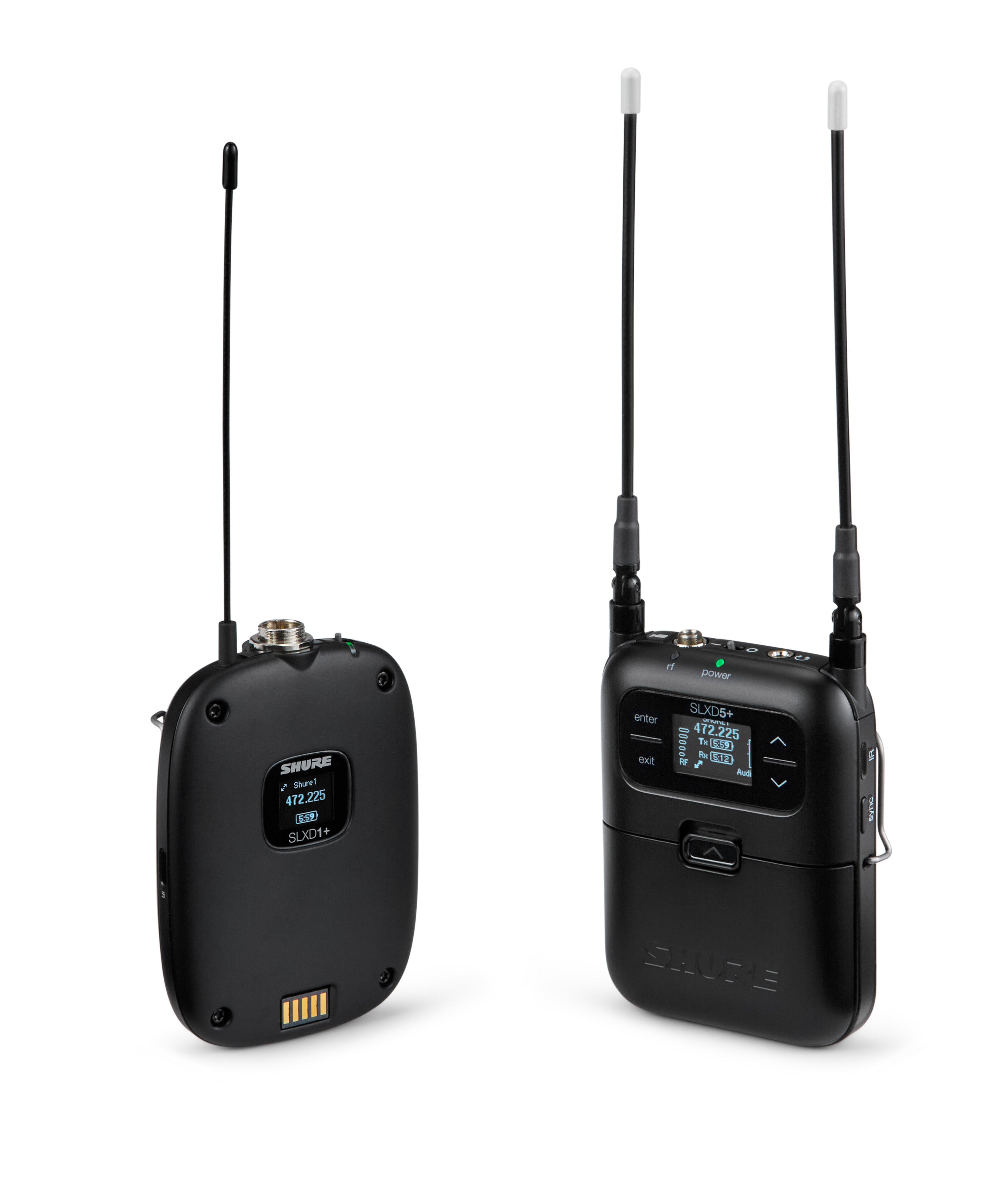 Shure SLXD15+-G57 Portable Digital 1-Channel Wireless System (G57: 470 - 608 MHz)