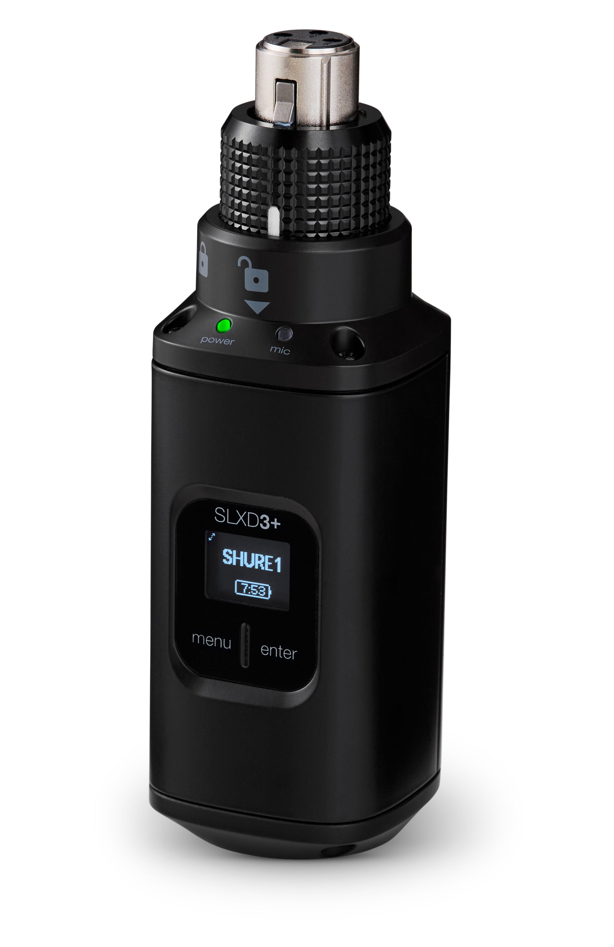 Shure SLXD3+-G57 Plug-On Digital Wireless Transmitter (G57: 470 - 608 MHz)