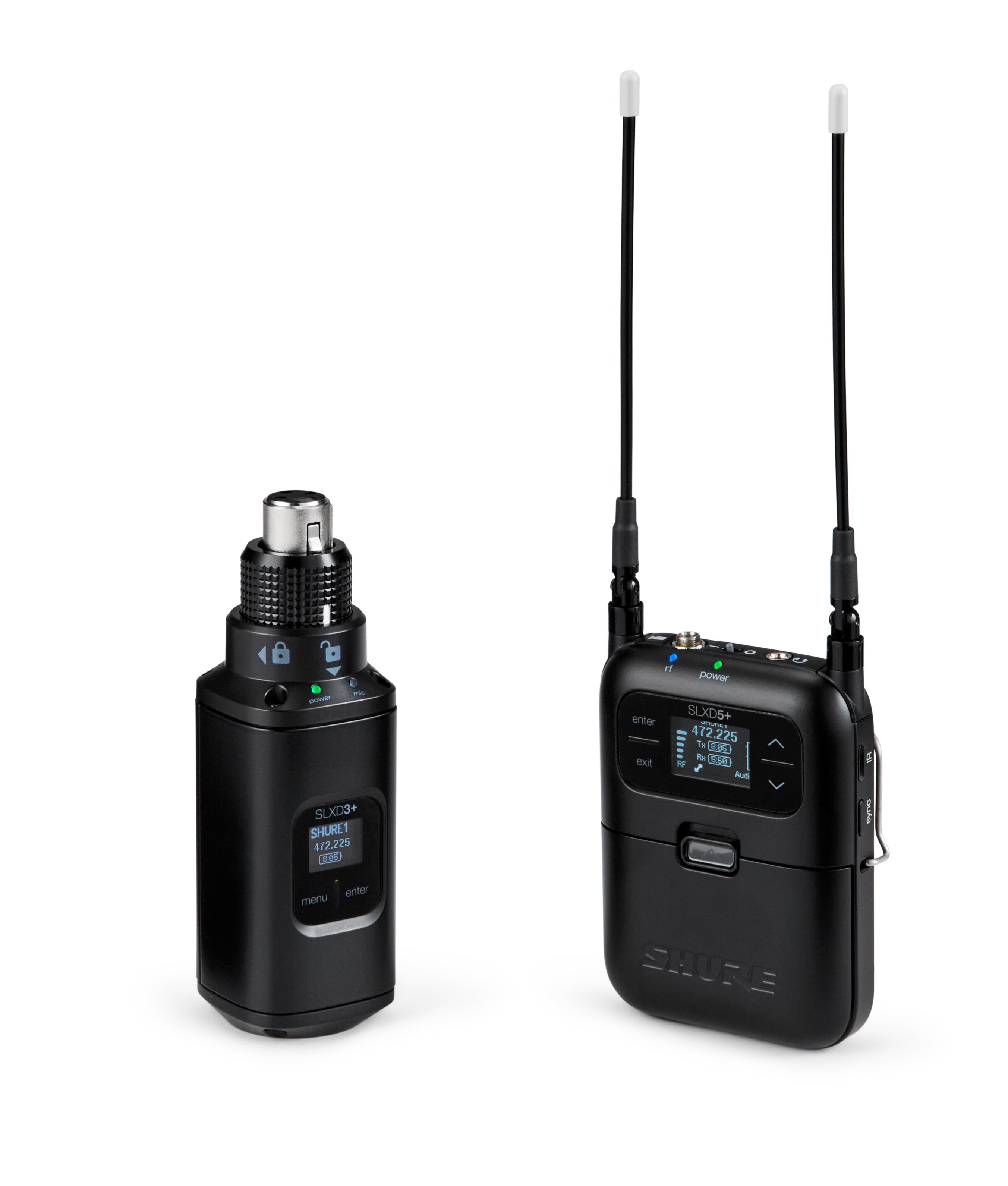 Shure SLXD35+-G57 Portable Digital 1-Channel Wireless System (G57: 470-608 MHz)