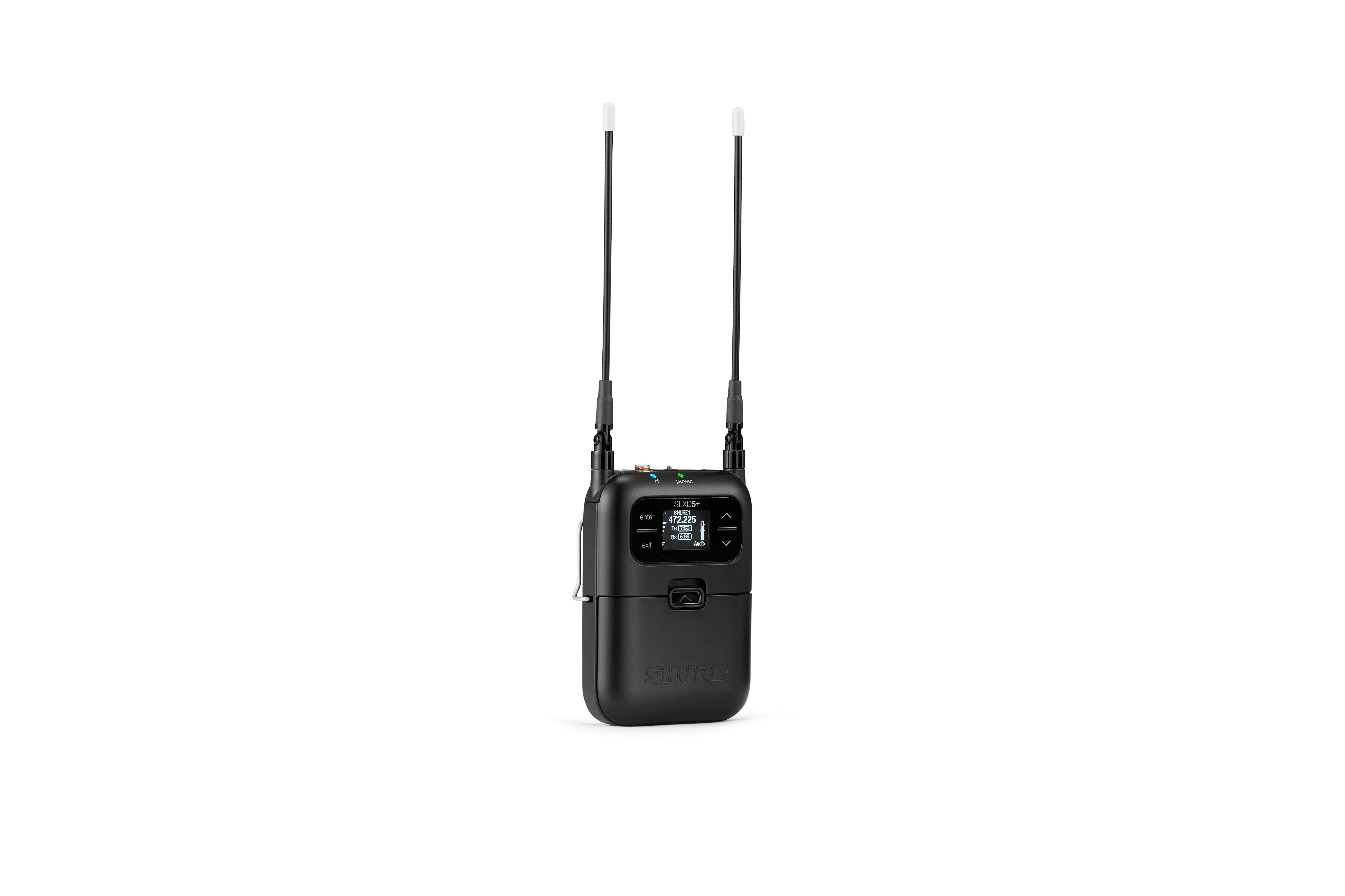 Shure SLXD5+-G57 Portable Digital 1-Channel Wireless Receiver (G57: 470 - 670 MHz)