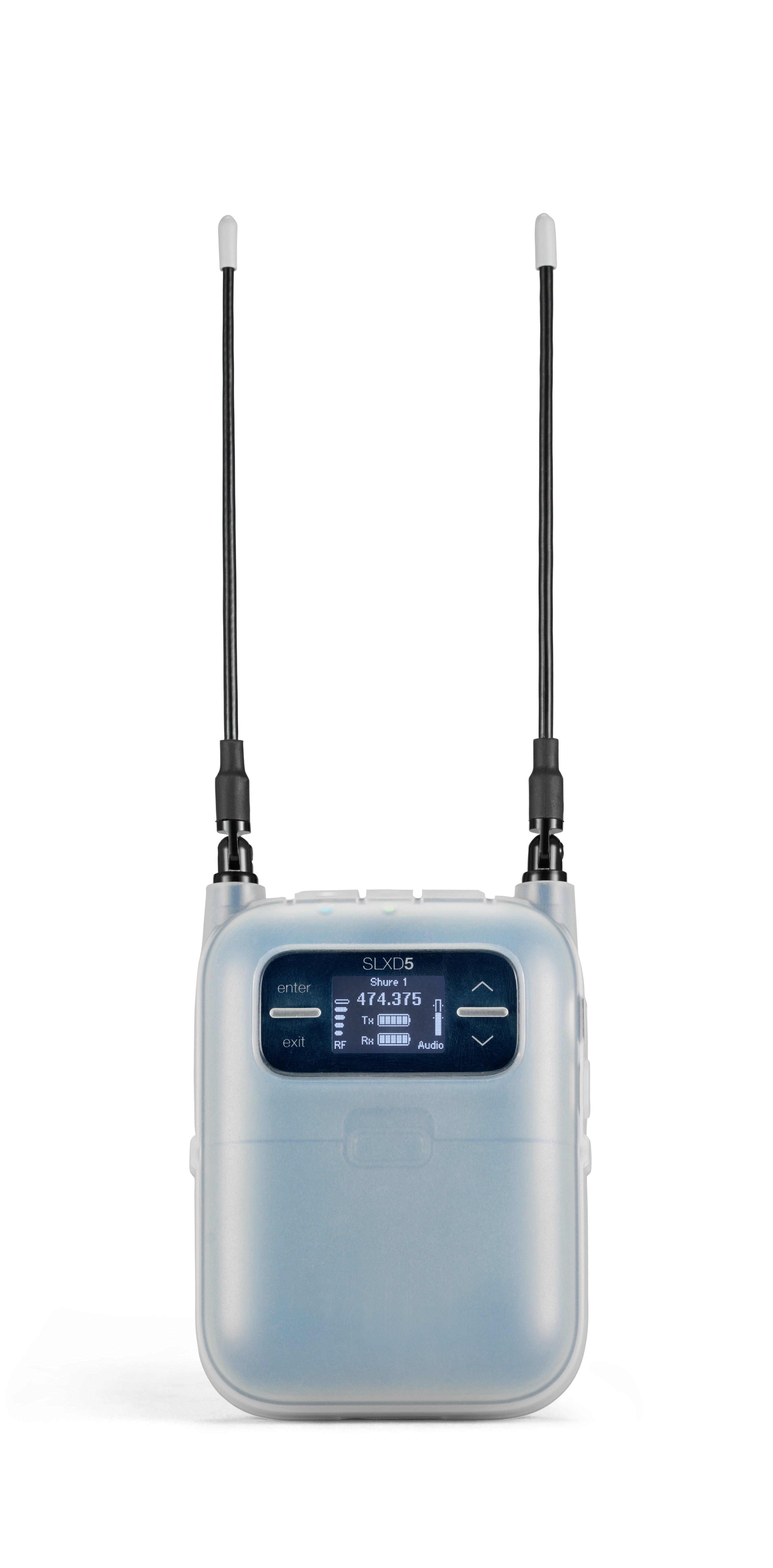 Shure SLXD5 Single-Channel Portable Digital Wireless Receiver (J52 Frequency Band 558 - 616 MHZ)