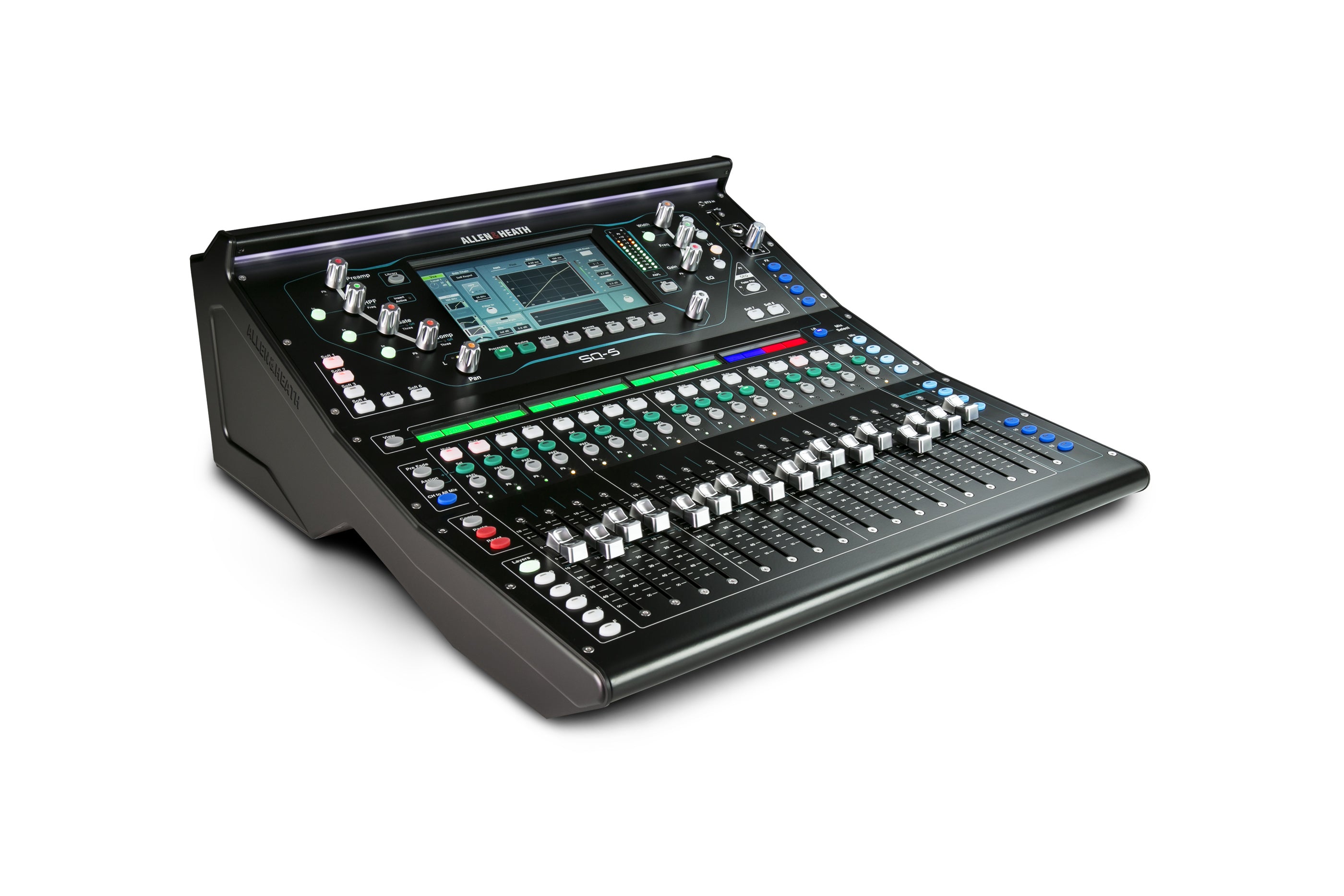Allen & Heath SQ-5 48-Channel / 36-Bus Digital Mixer with 16+1 Motorized Faders