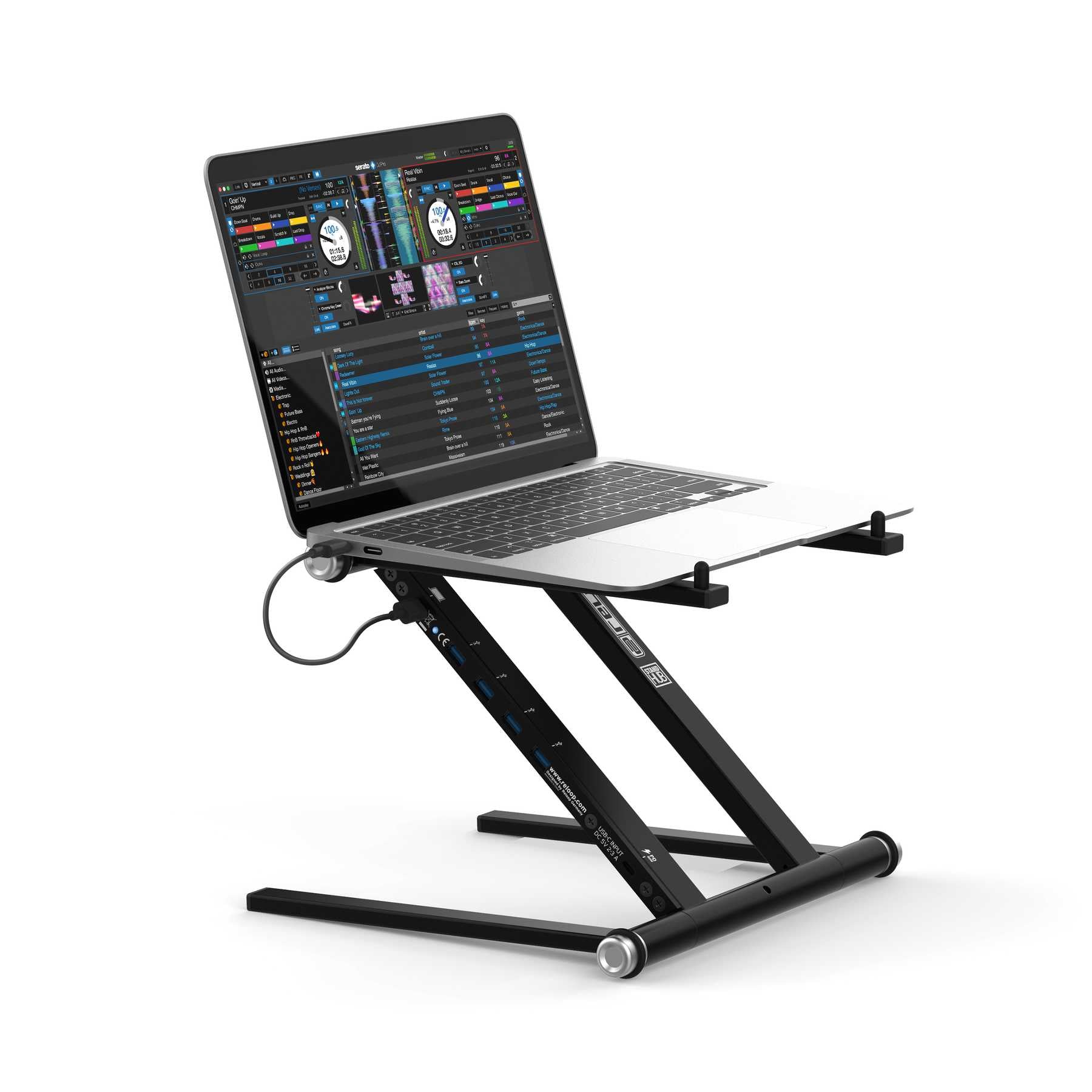 Reloop Stand Hub Advanced Laptop Stand w/ USB-C PD Hub