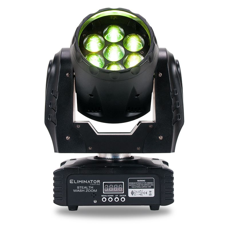 Eliminator Lighting Stealth Wash Zoom LED Moving Head Light