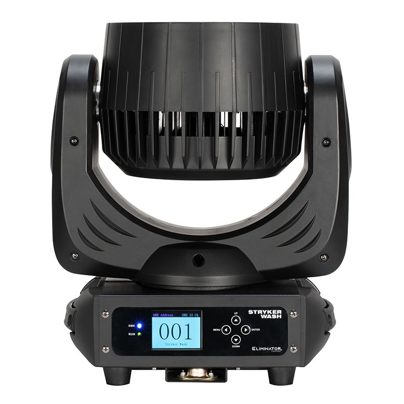 Eliminator Lighting Stryker Wash Quad RGBW LED Moving Head with Motorized Zoom