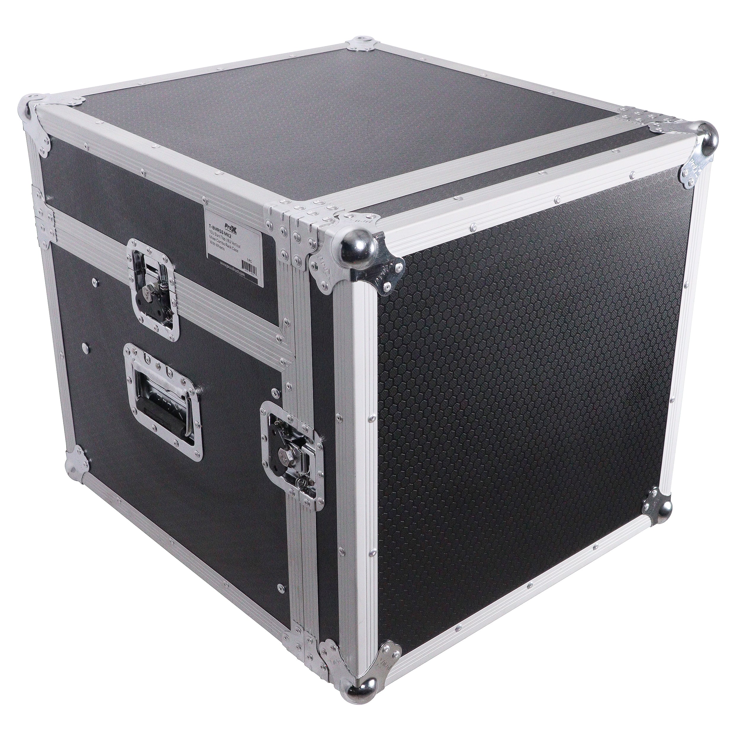 ProX T-6MRSS MK2 6U Vertical Rack and 10U Top Adjustable Angle Slant Mixer