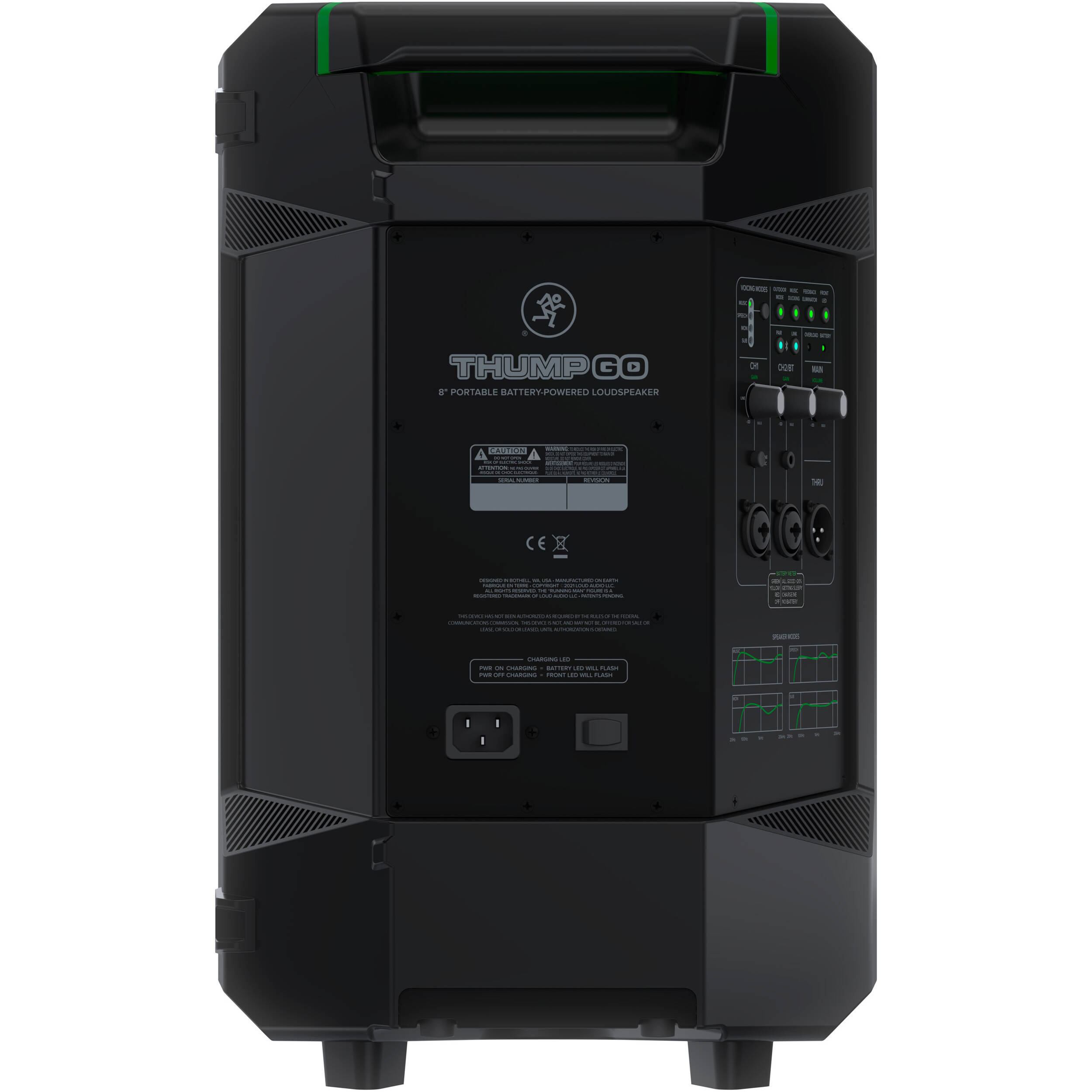 Mackie Thump GO 8 Portable Battery Powered Loudspeaker