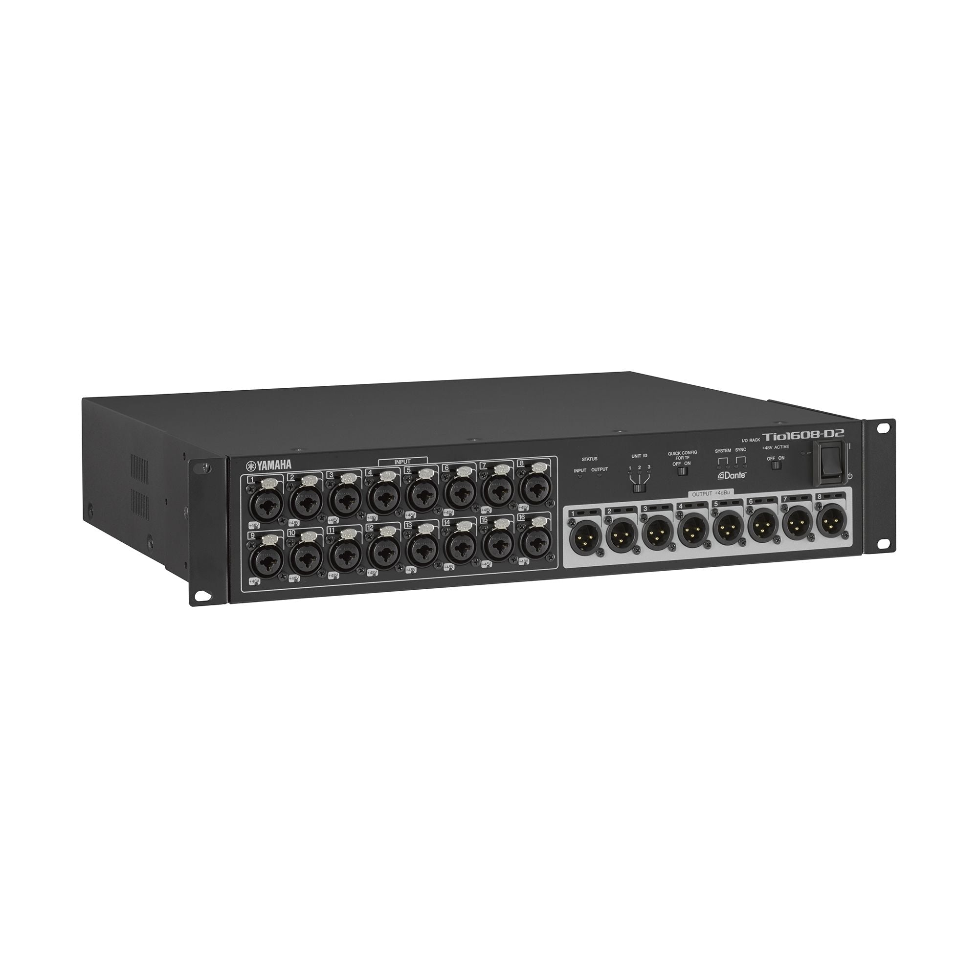 Yamaha TIO1608-D2 Dante-Equipped I/O Rack
