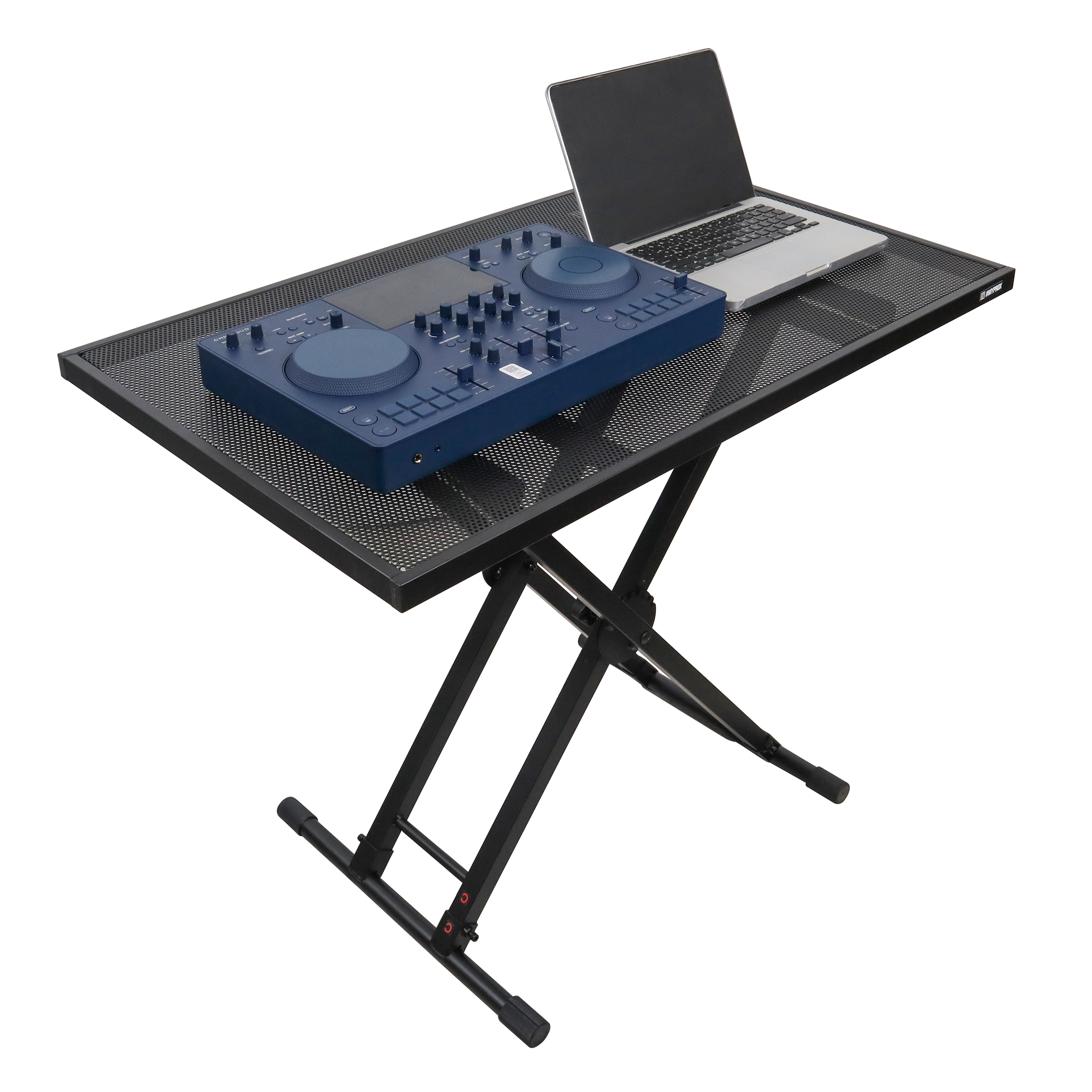 ProX T-KSTU4024 Utility Music Keyboard X Stand Table Top Add on for DJ Controller Flight Case Midi Controllers Laptop 40x24