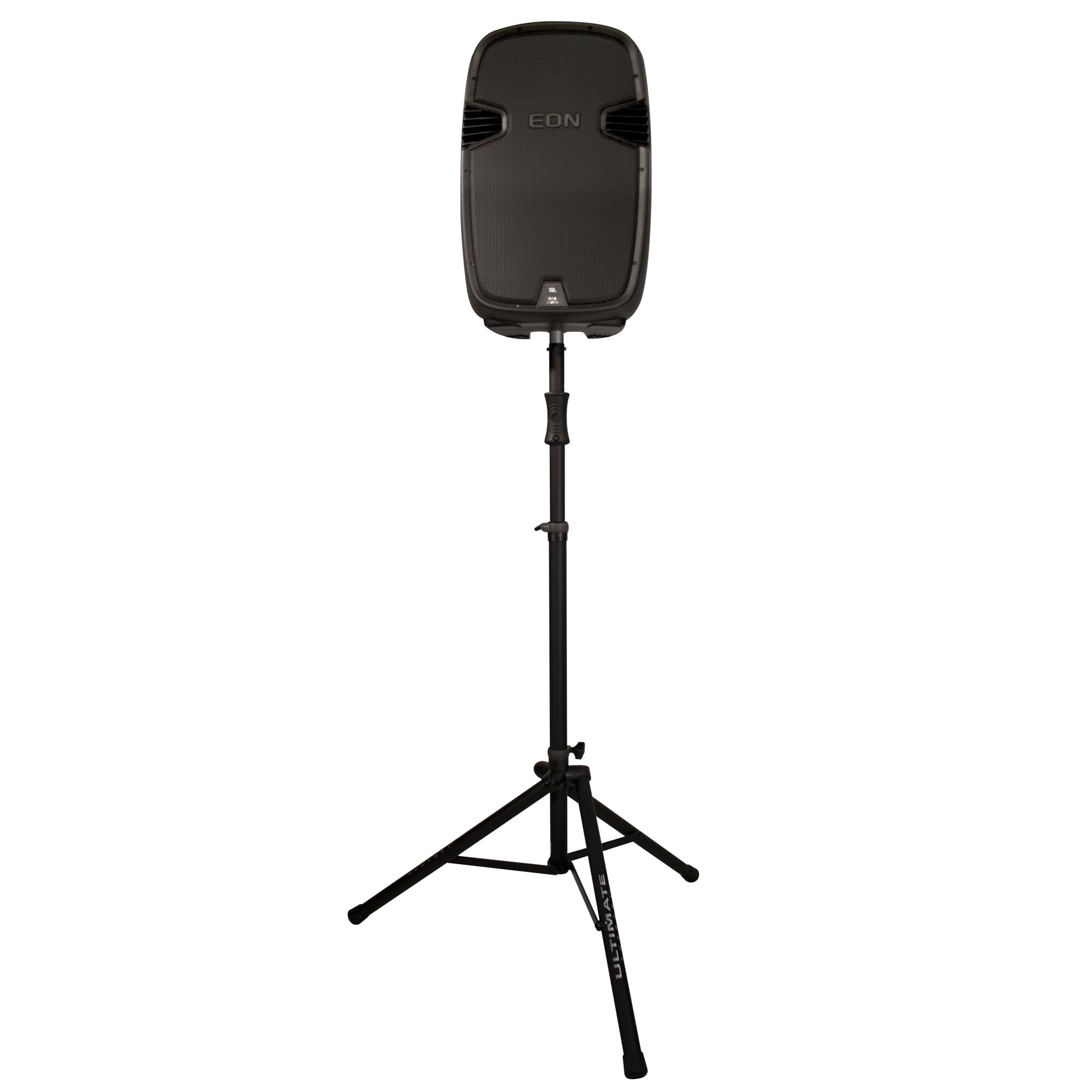Ultimate Support TS-100B Single Lift-Assist Lightweight Aluminum Speaker Stand