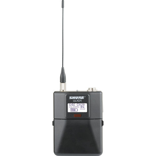 Shure ULXD1 Digital Bodypack Transmitter (G50 Frequency Band: 470 to 534 MHz)