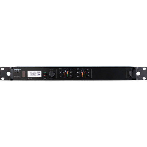 Shure ULXD4D Dual-Channel Digital Wireless Receiver (G50 Frequency Band: 470-534 MHz)