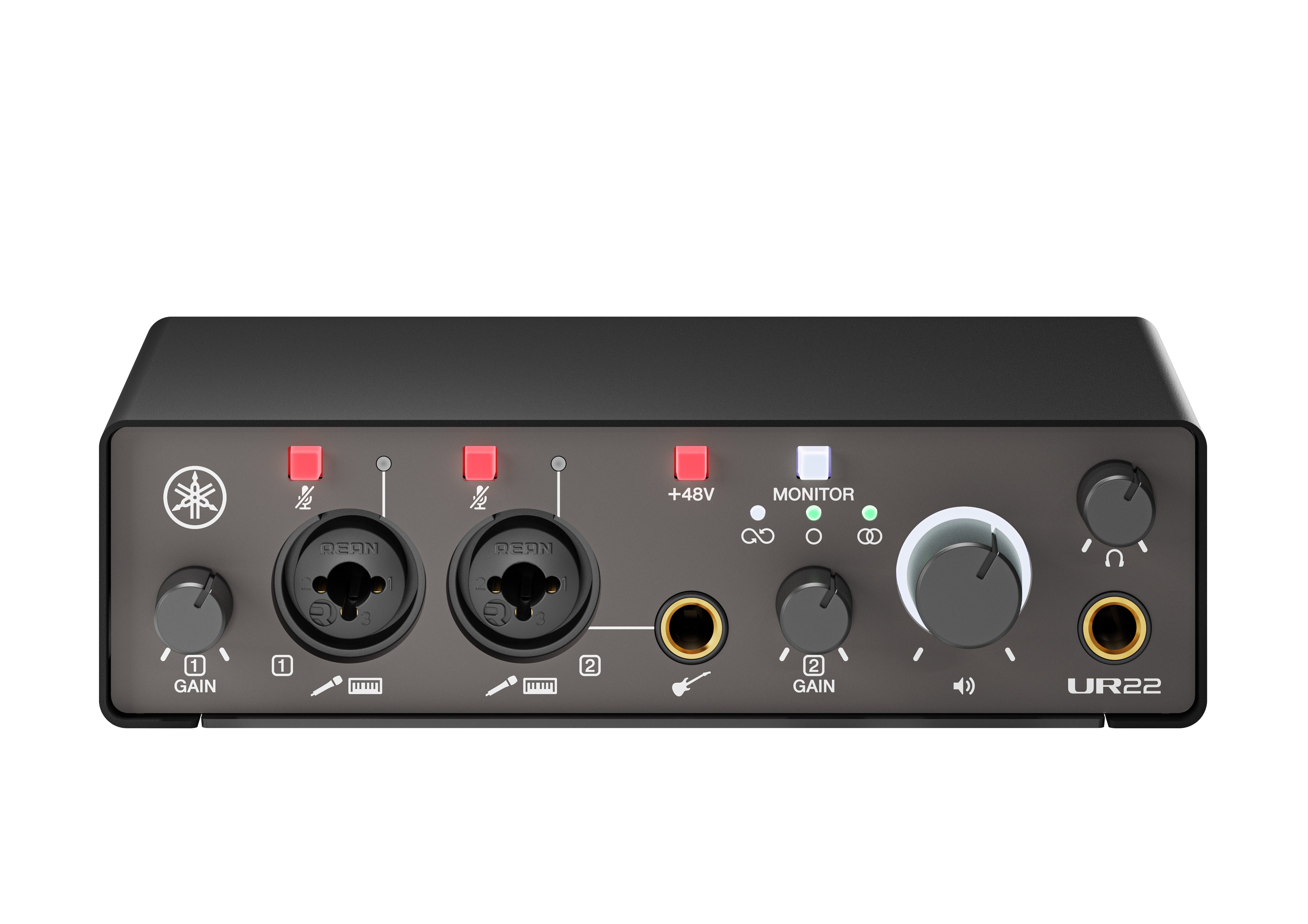 Yamaha UR22MK3 B 2 x 2 USB 2.0 Audio Interface with two mic preamps and 24-bit/192 kHz support