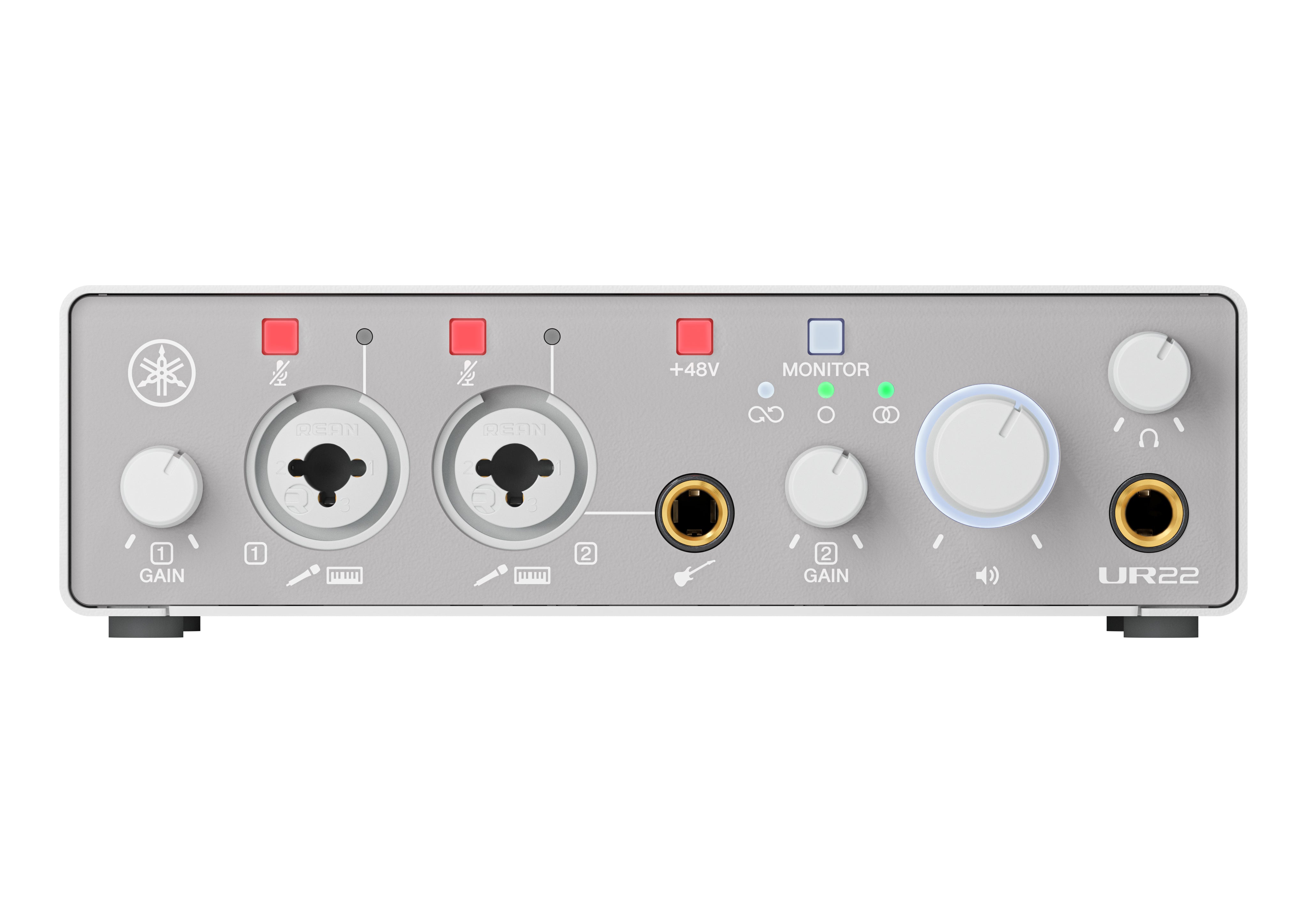 Yamaha UR22MK3 W 2 x 2 USB 2.0 Audio Interface with two mic preamps and 24-bit/192 kHz support