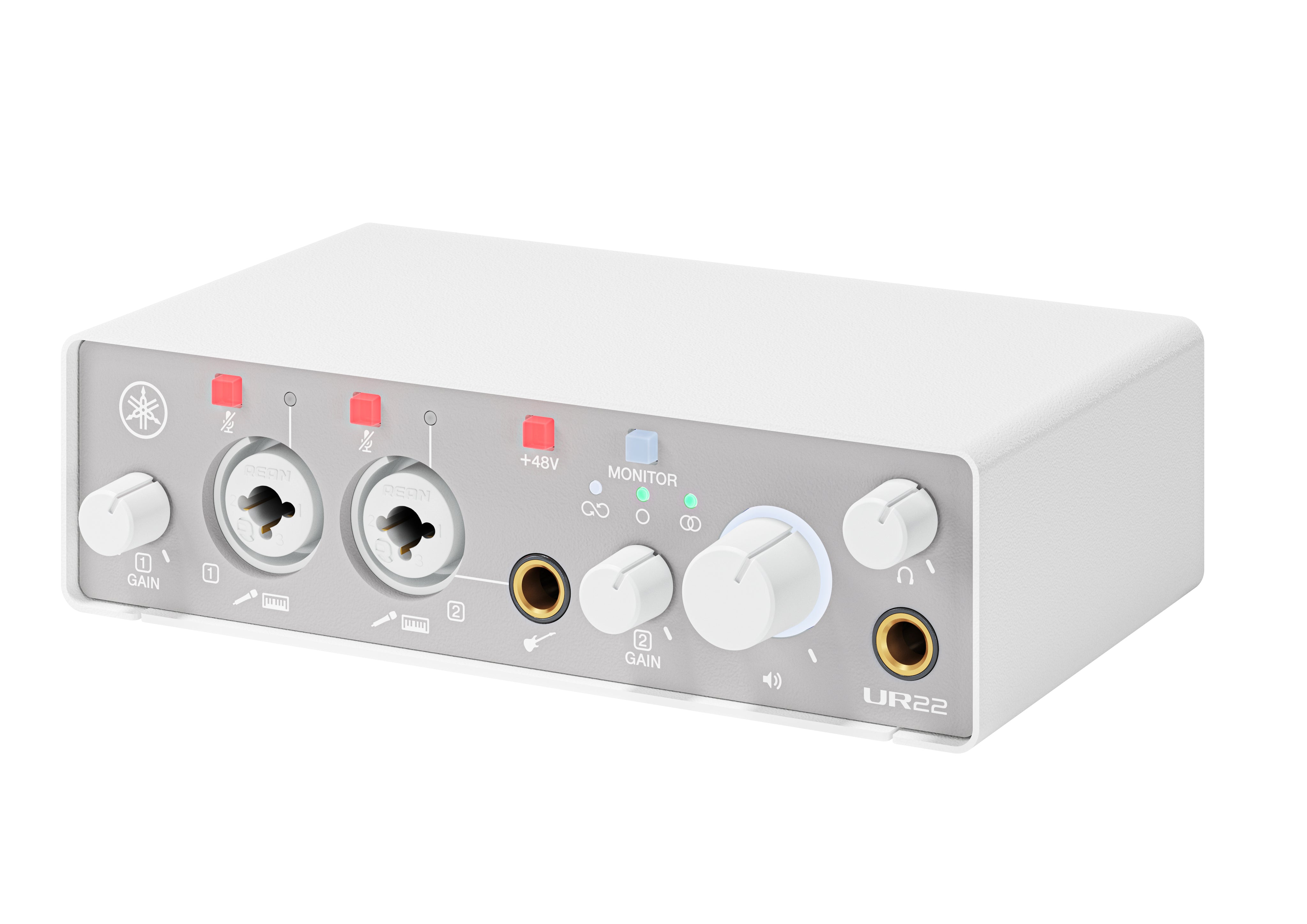 Yamaha UR22MK3 W 2 x 2 USB 2.0 Audio Interface with two mic preamps and 24-bit/192 kHz support
