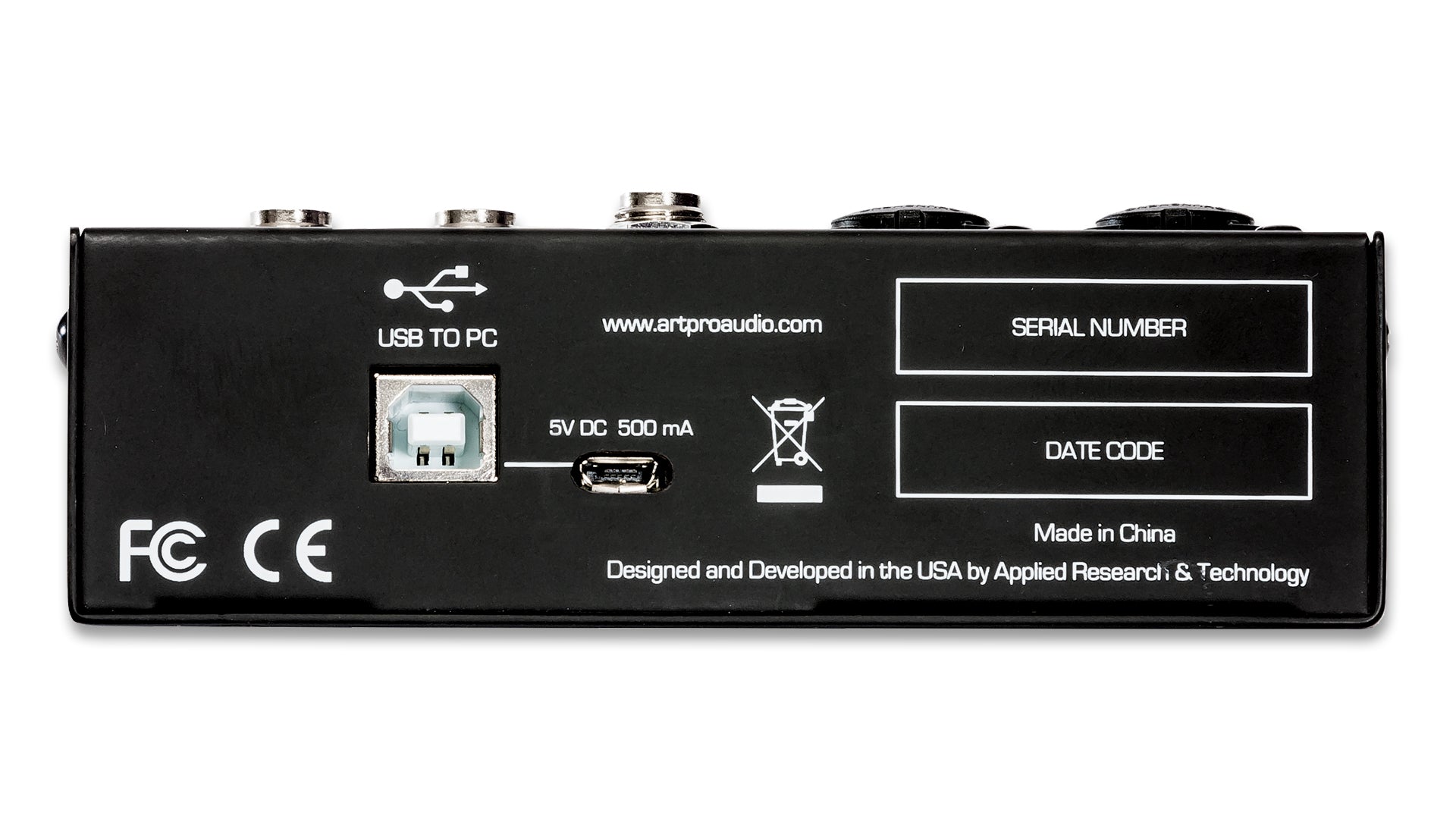 ART USBMIX4 Four Channel Mixer / USB Audio Interface