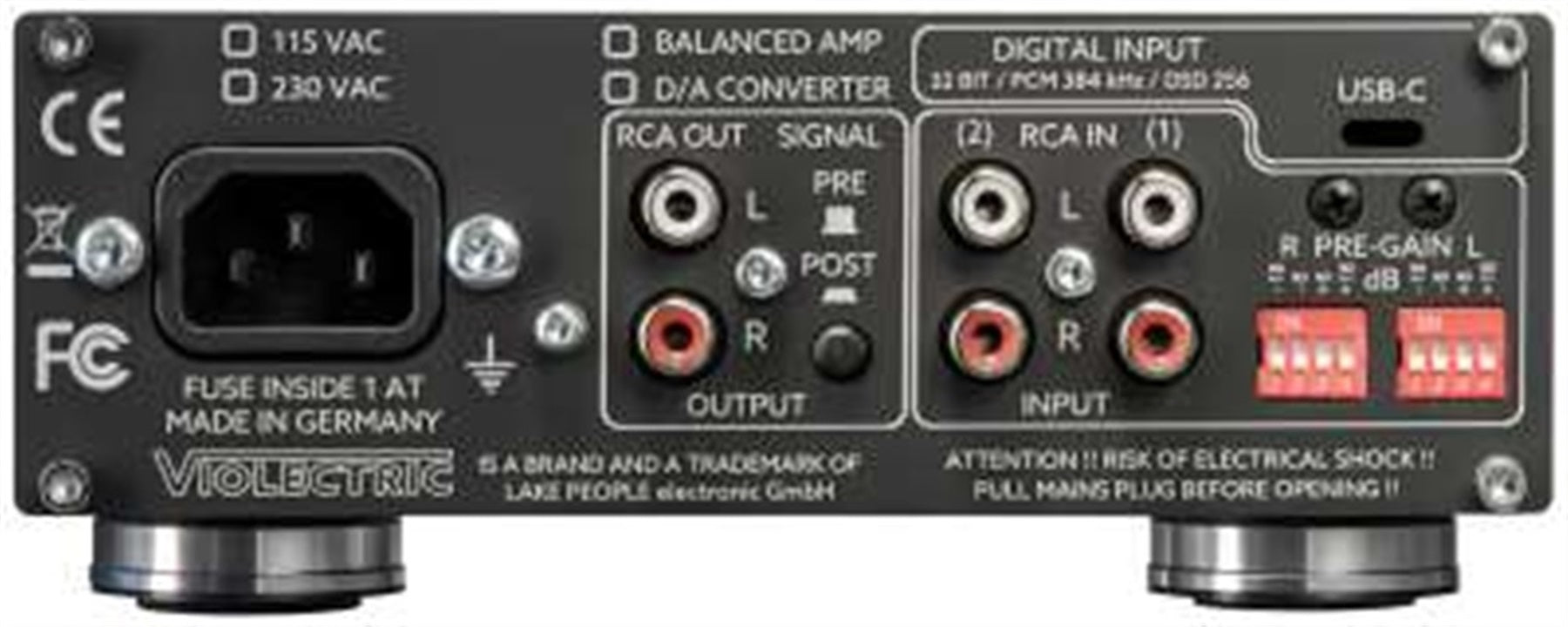 Violectric DHA V226 Headphone Amplifier and DAC