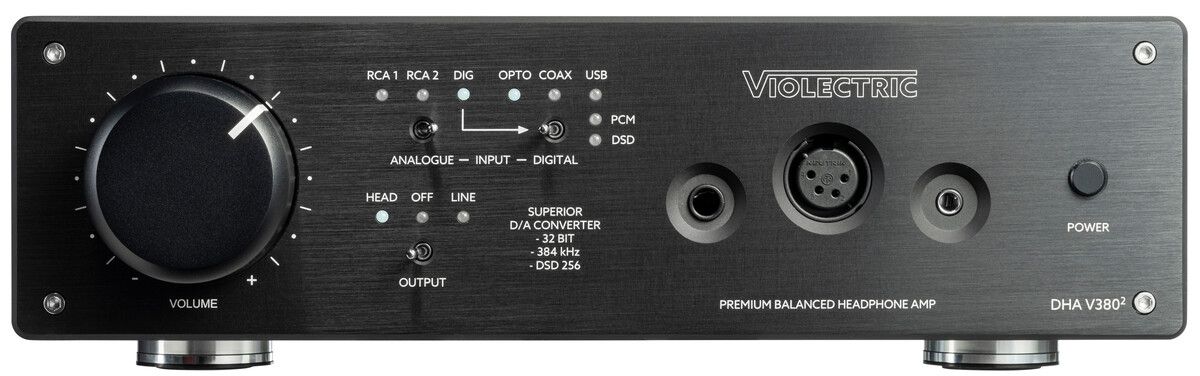 Violectric DHA V380 Headphone Amplifier, Preamp, and DAC