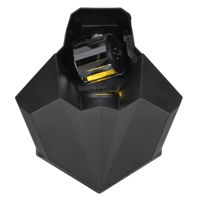 Eliminator Lighting Vortex LED Moonflower Effect with Barrel Mirrored Scanner