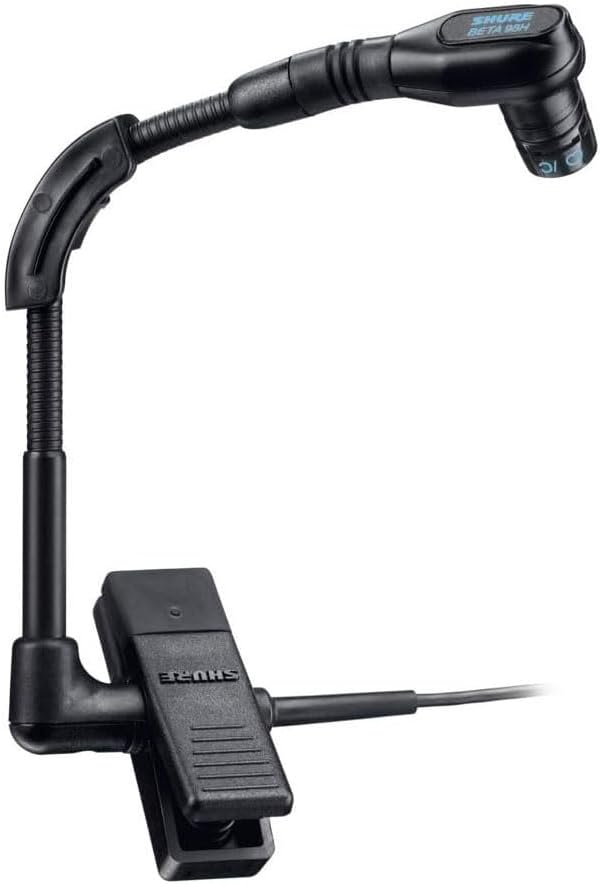 Shure WB98H - C BETA 98 Clip-On Condenser Instrument Microphone with TA4F
