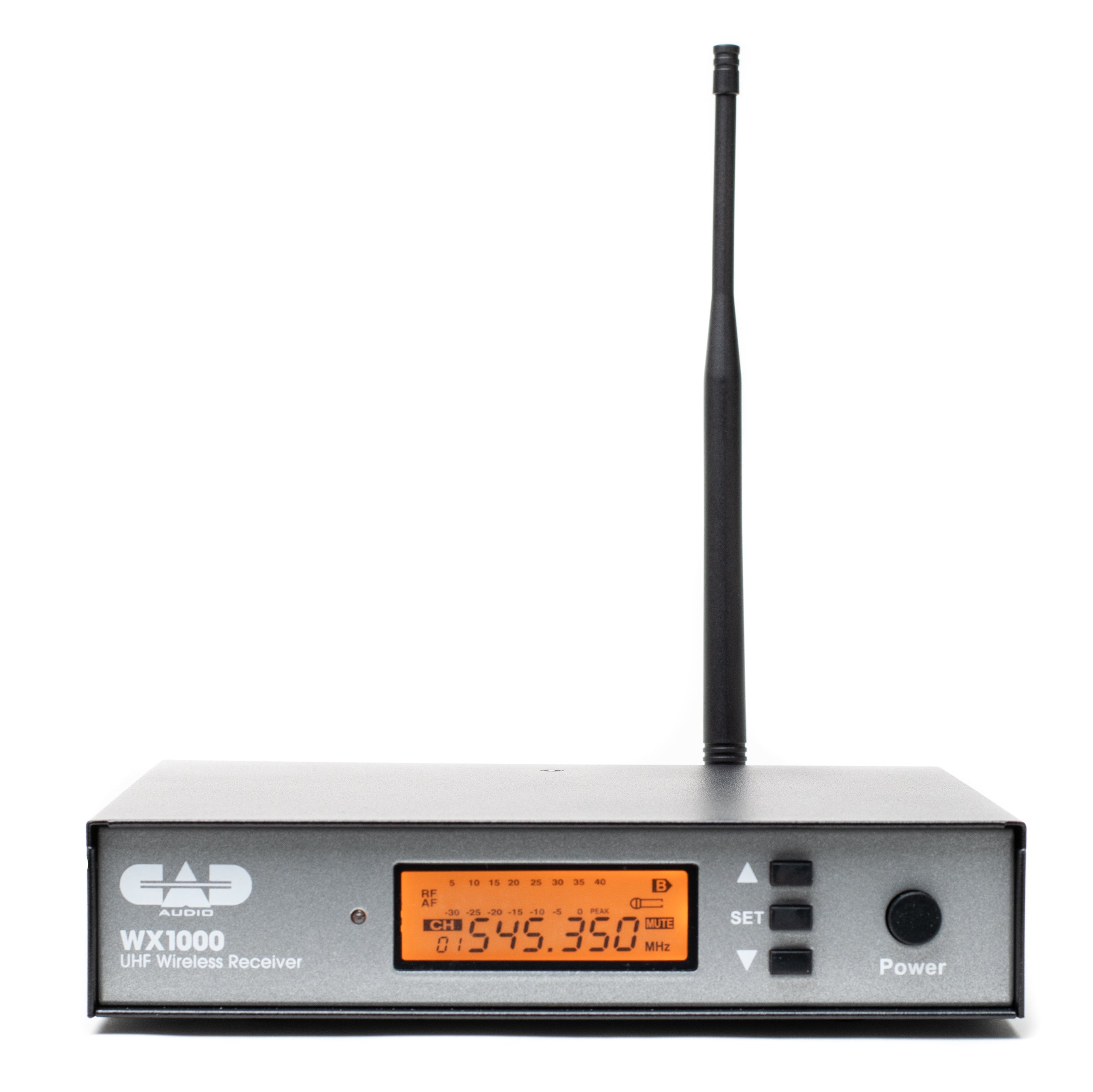 CAD WX1000HH UHF Wireless Handheld Microphone System - Frequency Agile - With CADLive D38 Capsule