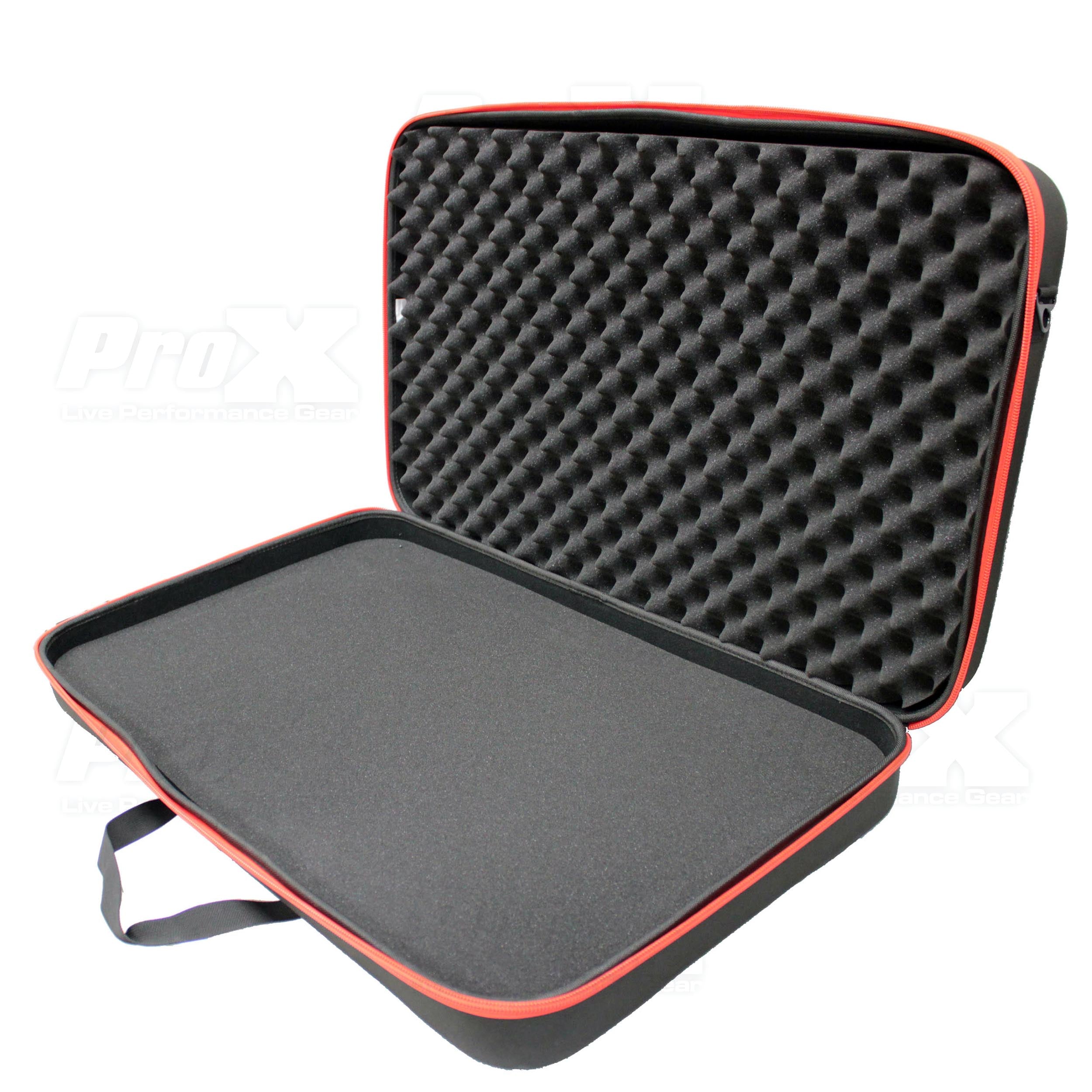 ProX Ultra Lighweight Medium Hardshell DJ Controller with Shoulder Strap