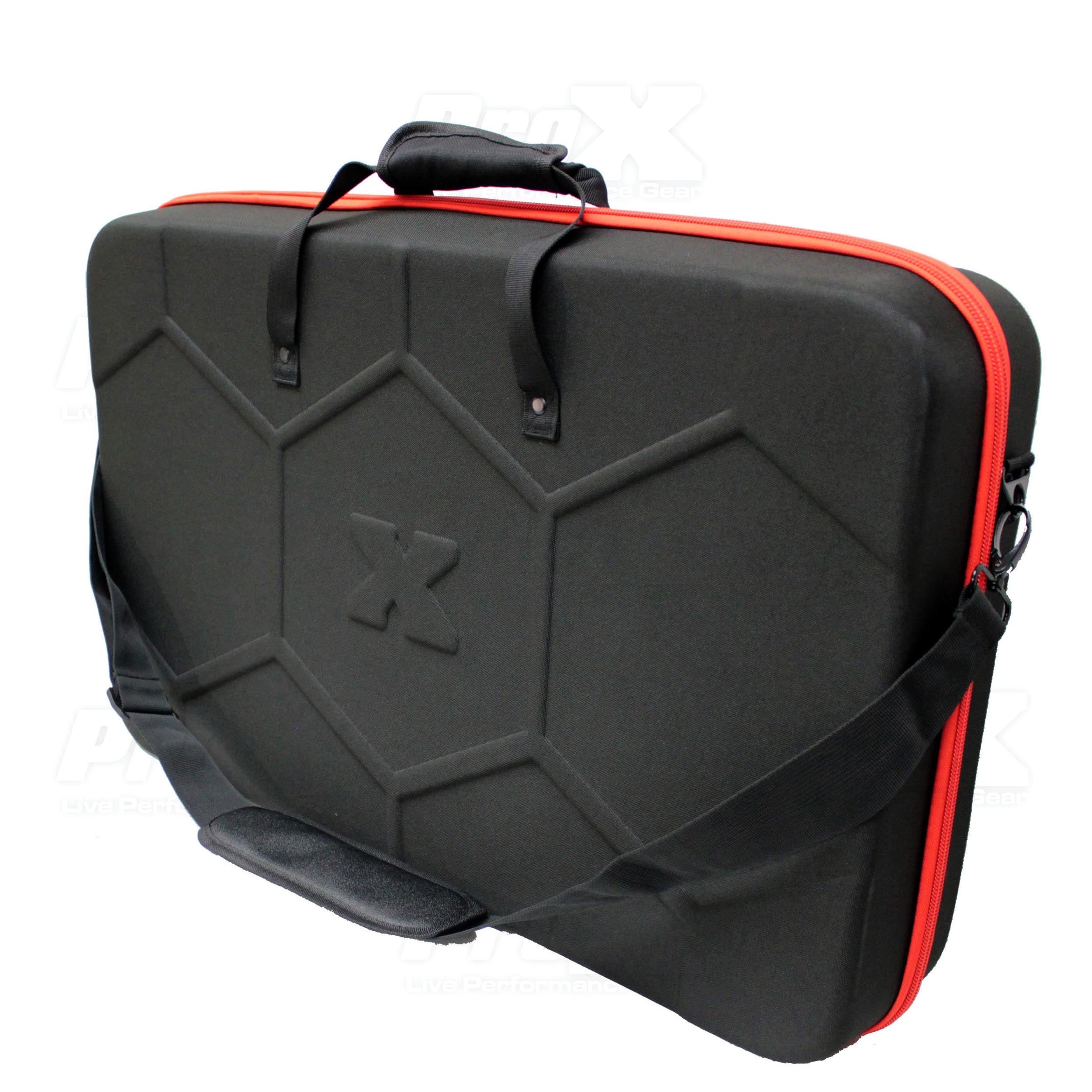 ProX Ultra Lighweight Medium Hardshell DJ Controller with Shoulder Strap