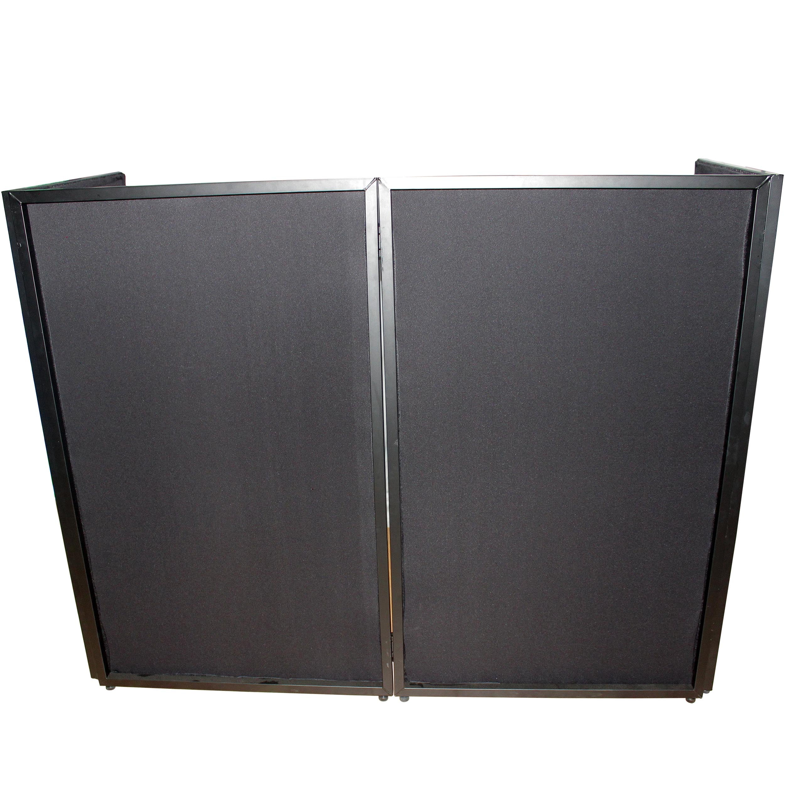 ProX XF-4X3048BMK2 4 Panel DJ Facade with Black and White Scrims