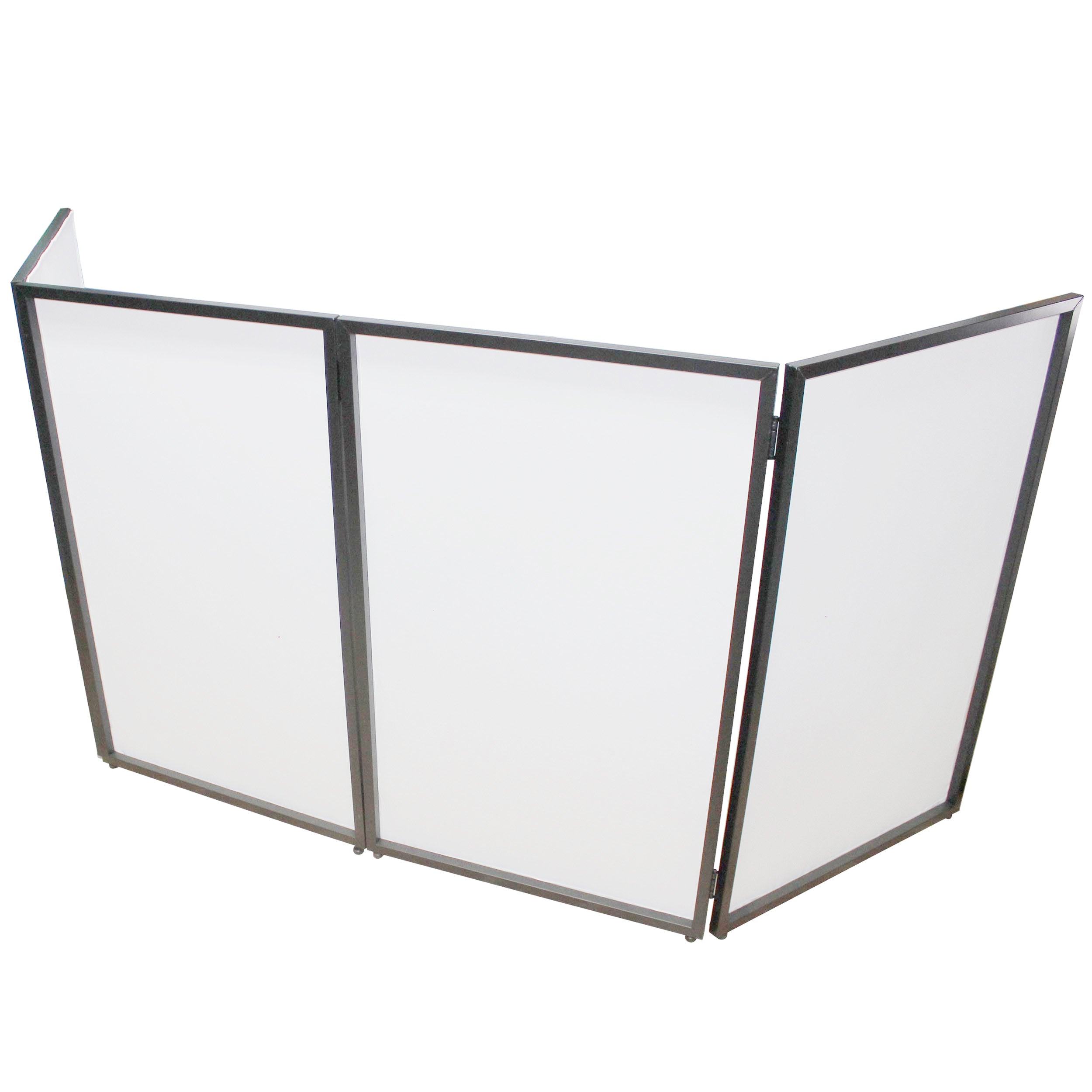 ProX XF-4X3048BMK2 4 Panel DJ Facade with Black and White Scrims