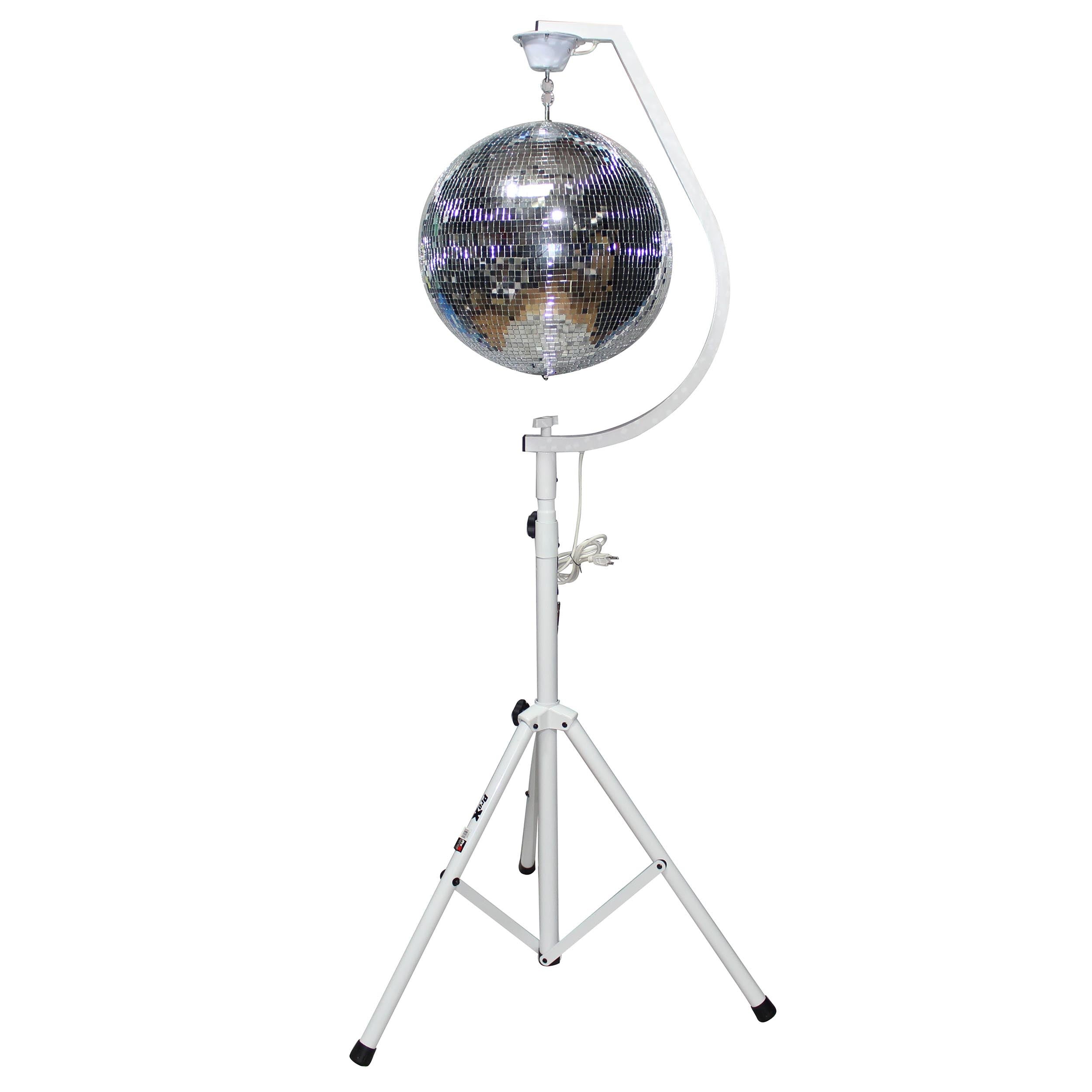 ProX X-MB20STAND White 20 Mirror Ball Hook