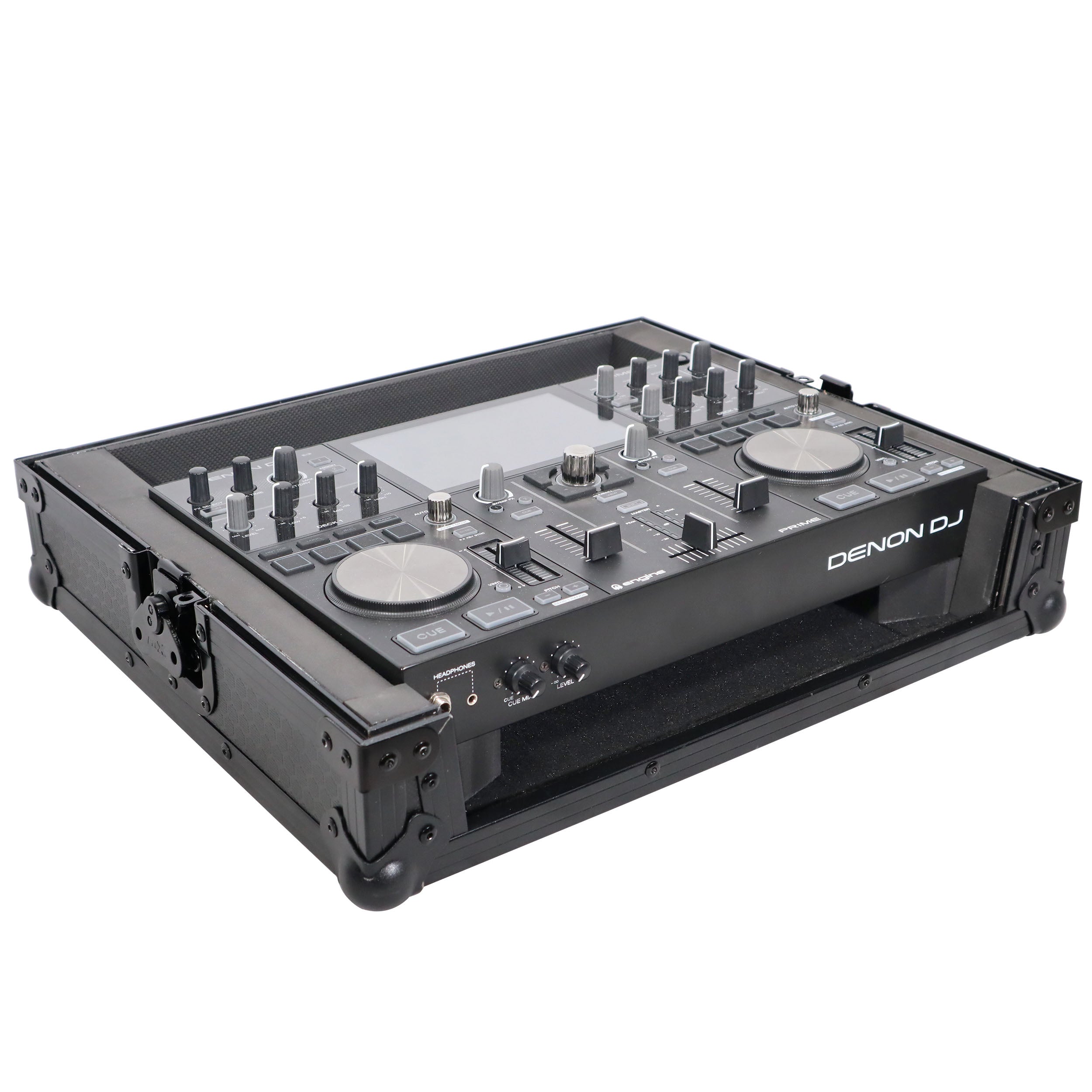 ProX X-PRIMEGO BL Flight Case for Denon Prime Go DJ Controller Black on Black