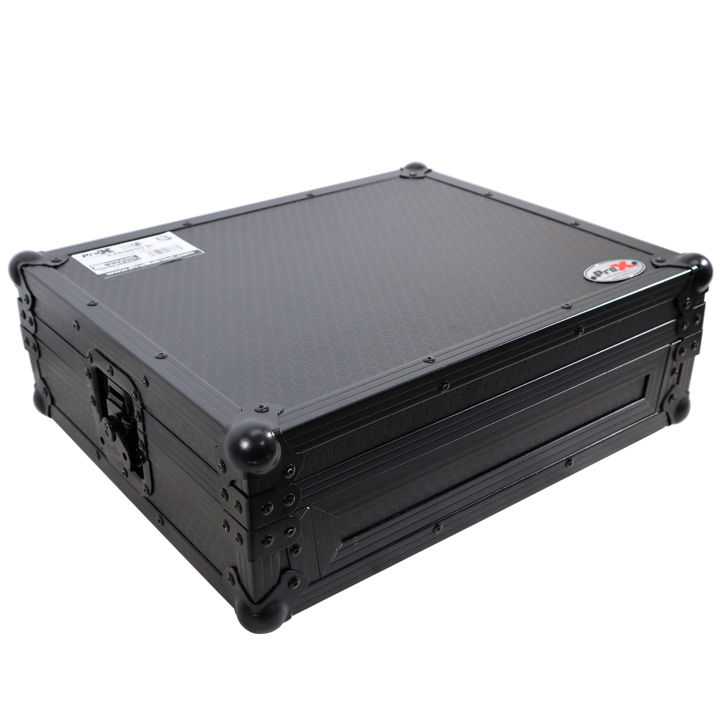 ProX X-PRIMEGO BL Flight Case for Denon Prime Go DJ Controller Black on Black