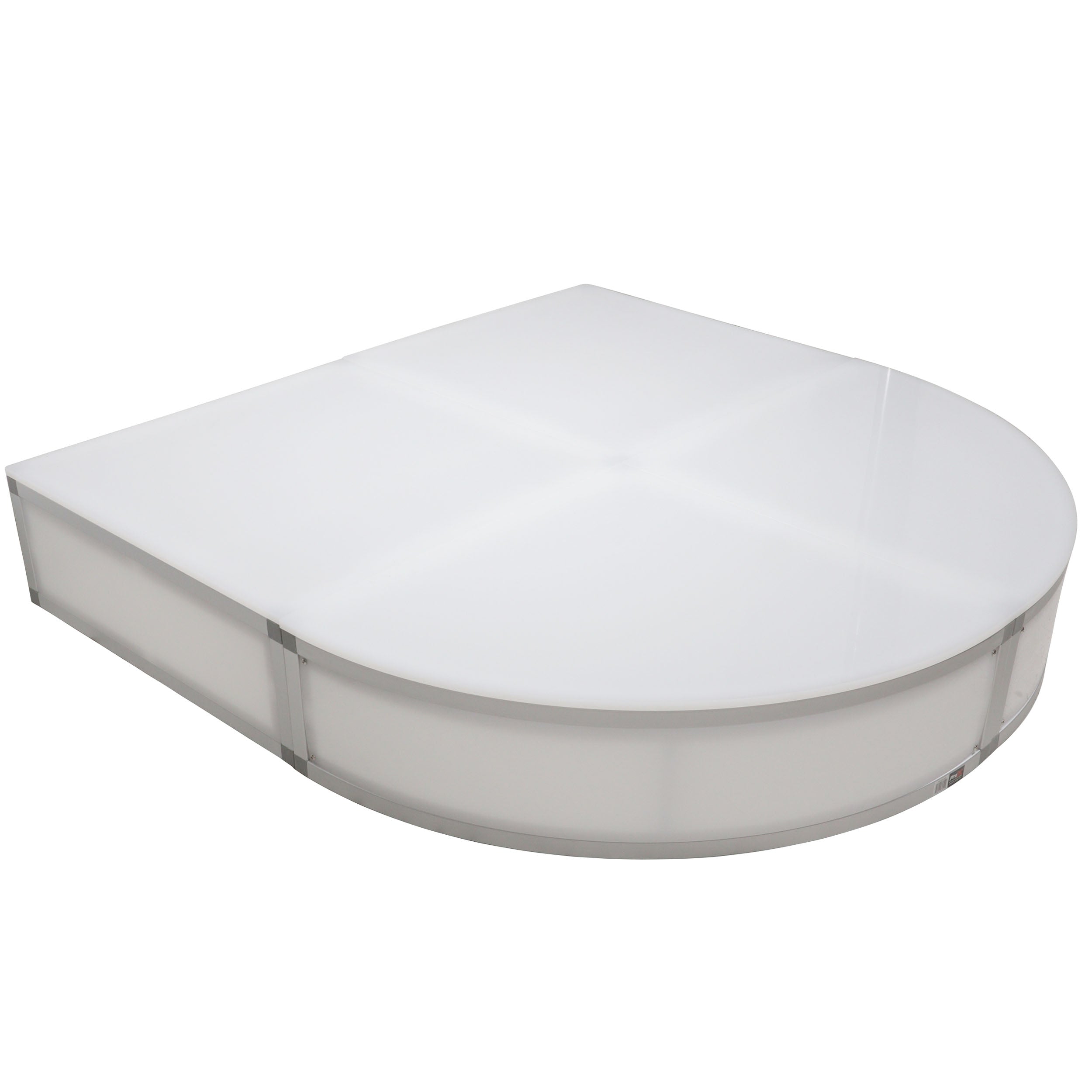 ProX XSA-2X28QR 2 Foot by 2 Foot Quarter Round Acrylic Stage