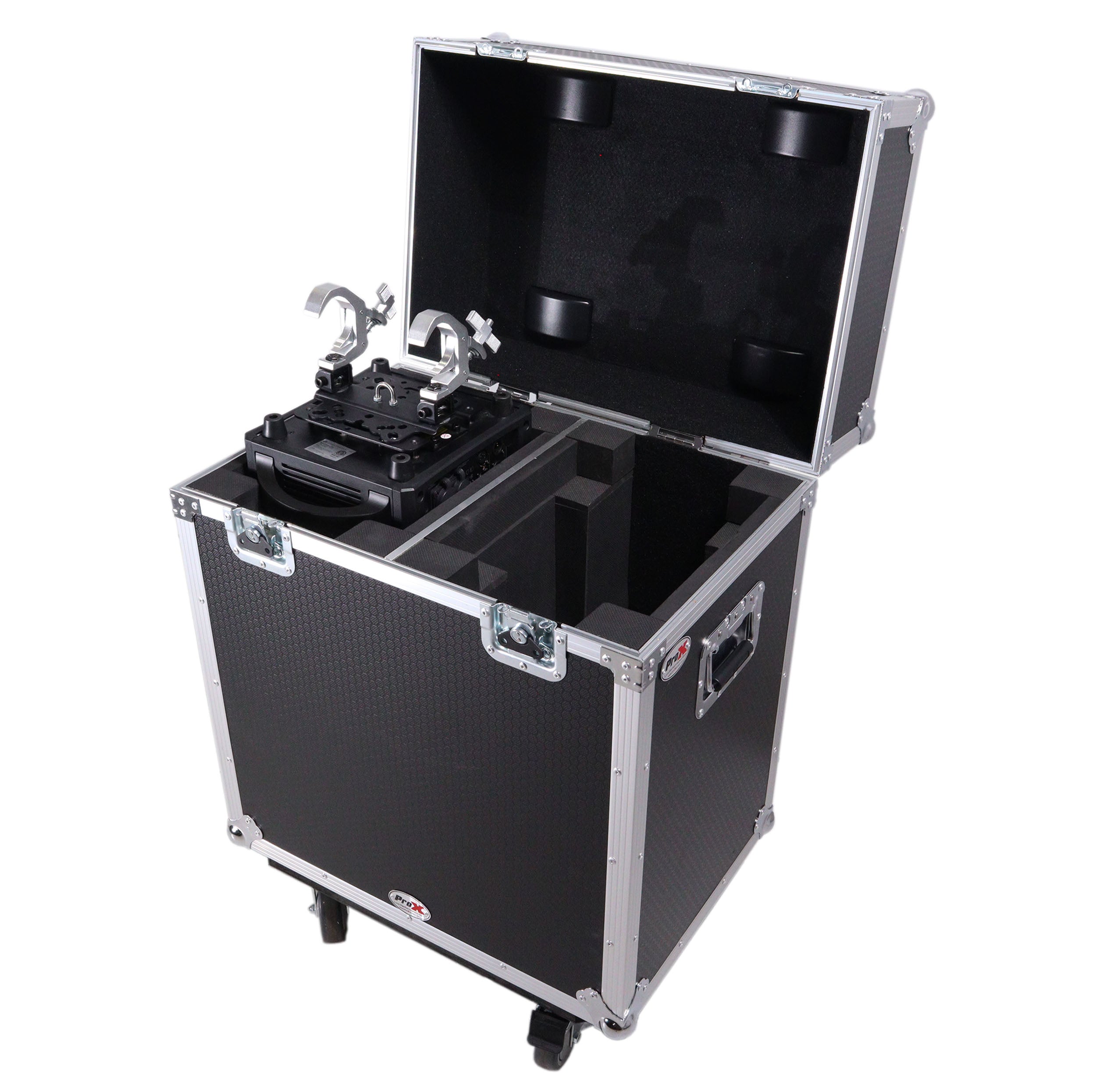 ProX XS-MH12RX2W Moving Head Lighting Case for ADJ Hydro Beam X12 and Vizi Beam 12 RX