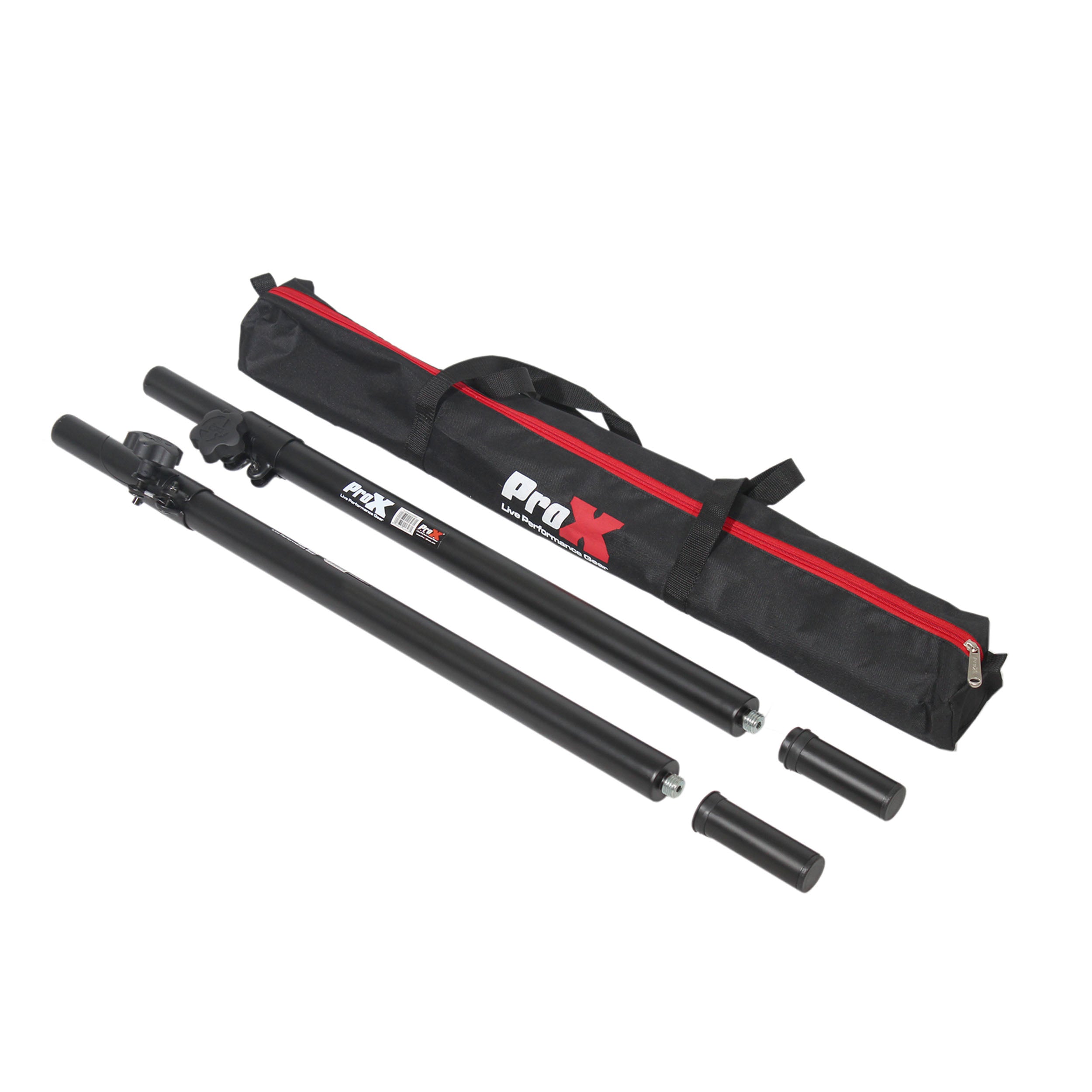 ProX X-SPAM20X2PKG Set of 2 Deluxe Speaker/Subwoofer Threaded Pole Mounts