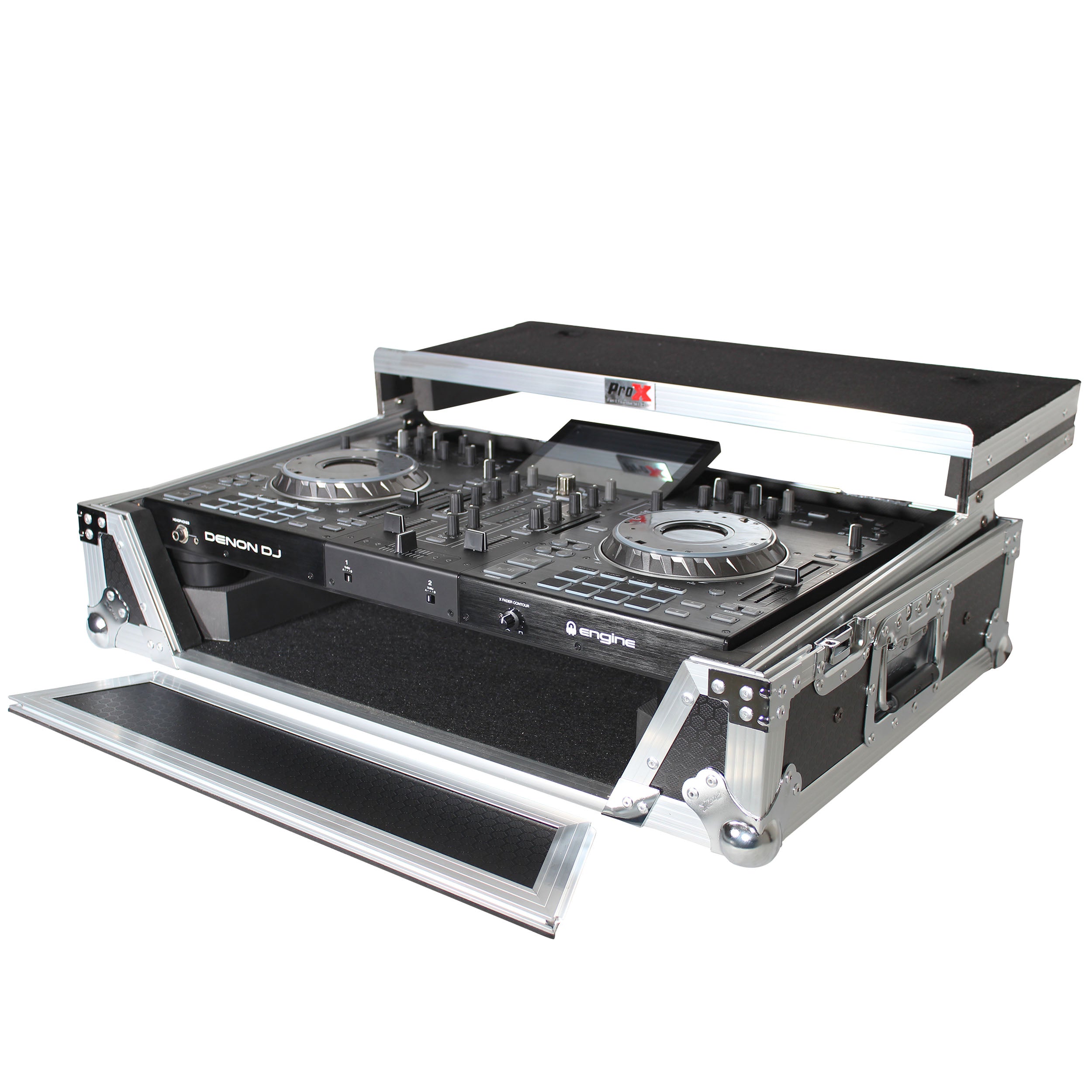 ProX XS-PRIME2 LT Flight Case for Denon Prime 2 DJ Controller