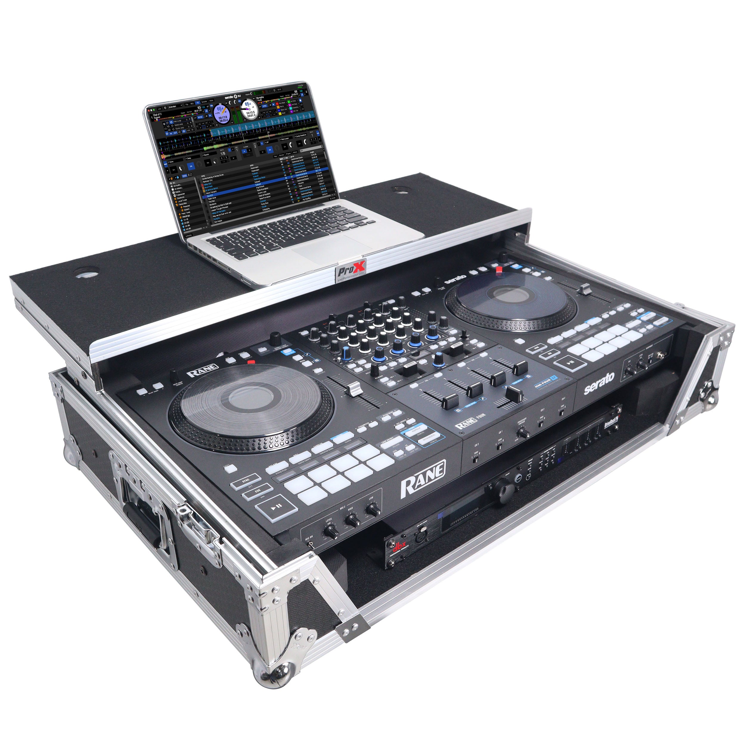 ProX XS-RANEFOURWLT Flight Style Road Case for RANE Four Controller