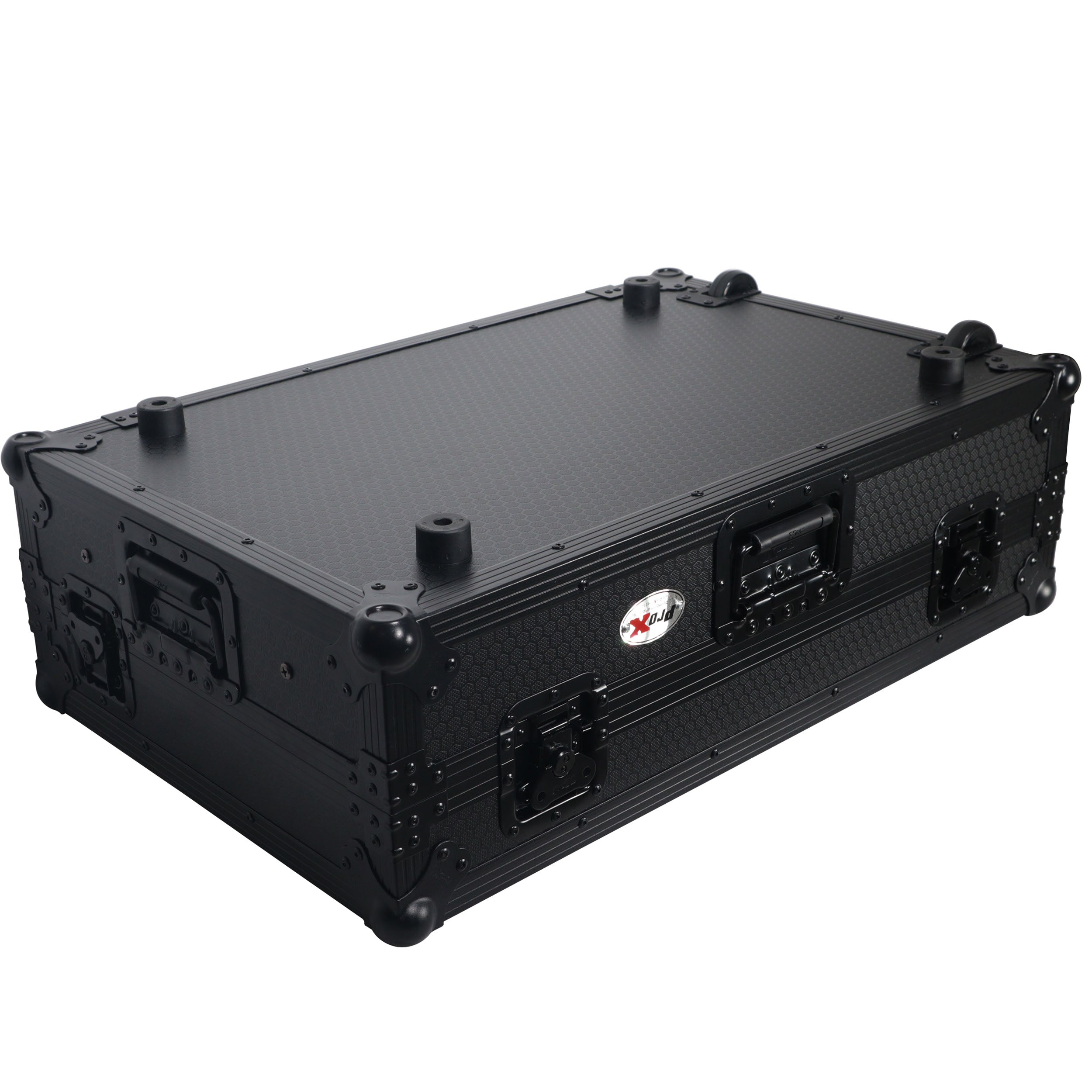ProX XS-RANEONE-WLTBL Rane ONE Flight Case w/ Wheels, Laptop Shelf & 1U Rack Black/Black